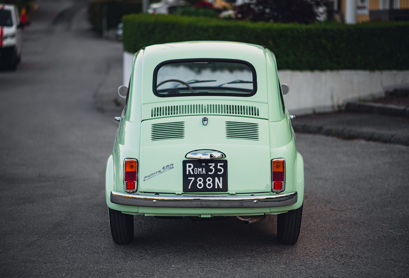 Exteriörbild på 1967 Fiat 500 "No Reserve Auction"