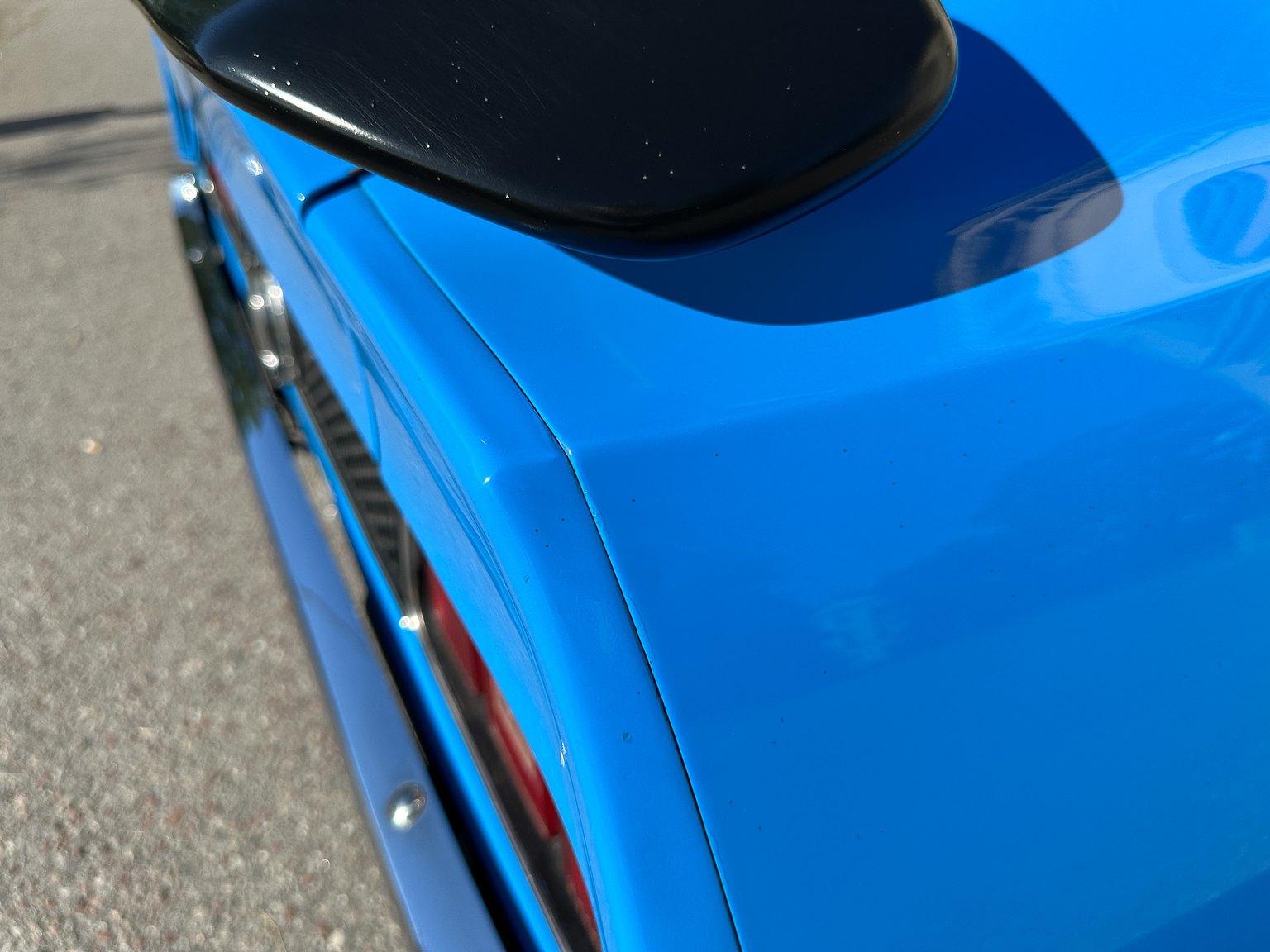 Exteriörbild på 1971 Ford Mustang Mach 1
