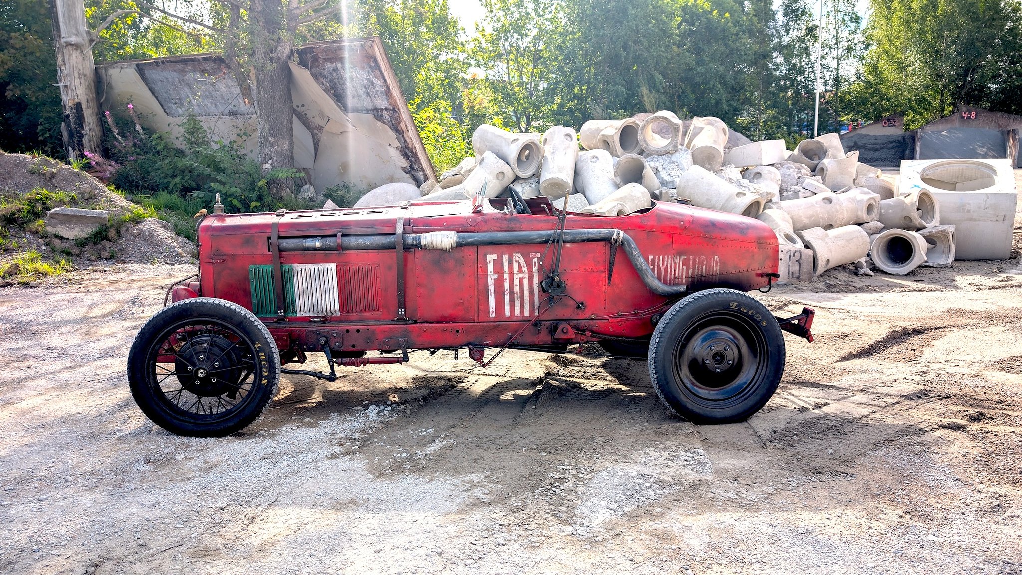 Exterior image of 1929 FIAT 321C (521c) "Flying Fiona"