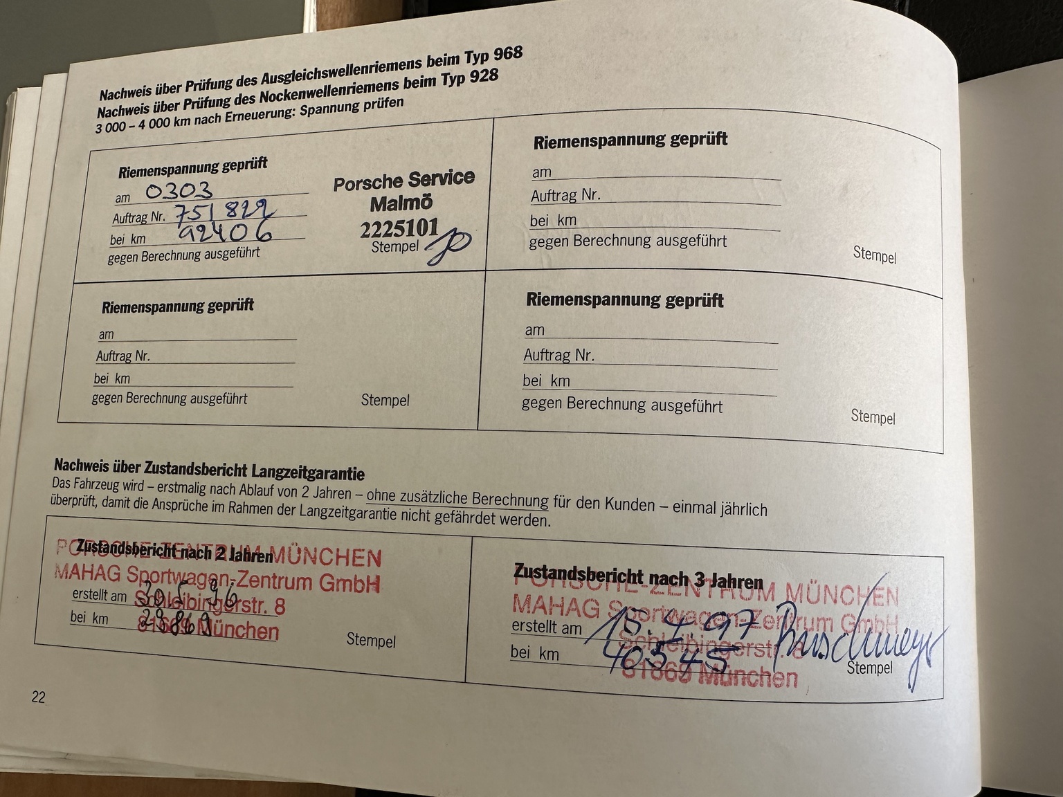 Documentation for 1994 Porsche 928 GTS