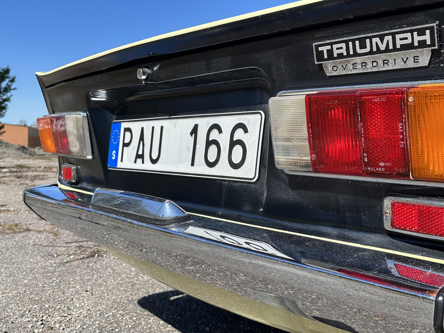 Exteriörbild på 1971 Triumph TR6