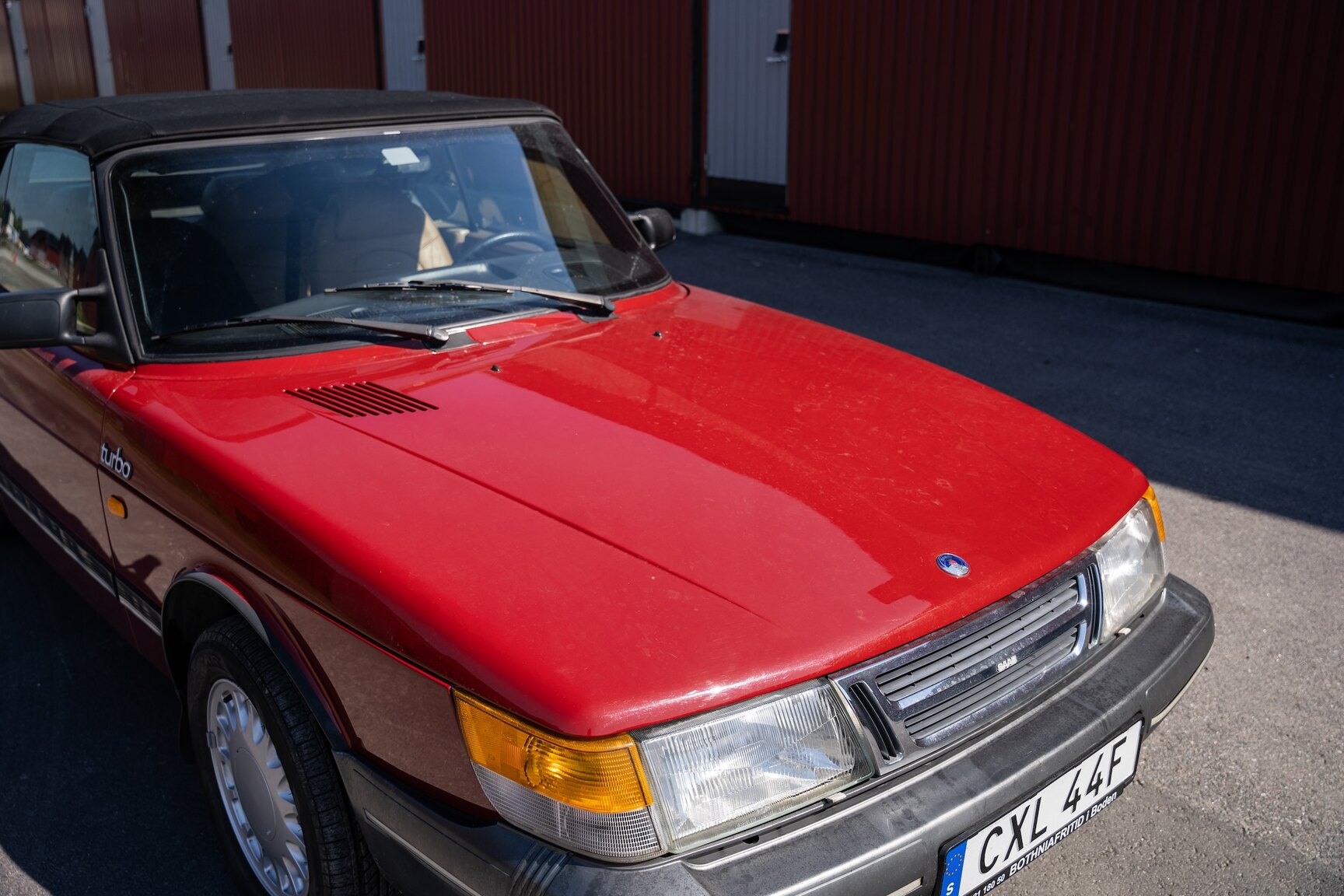 Aussenfoto 1988 Saab 900 Turbo Convertible