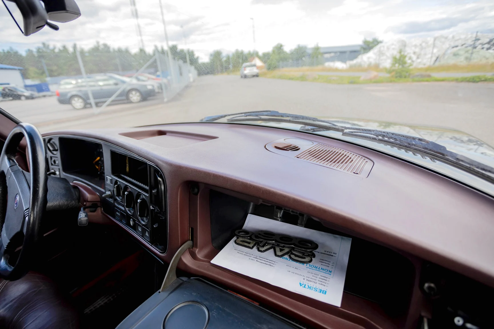 Innenraumfoto von 1989 Saab 900 T8 Special (24)