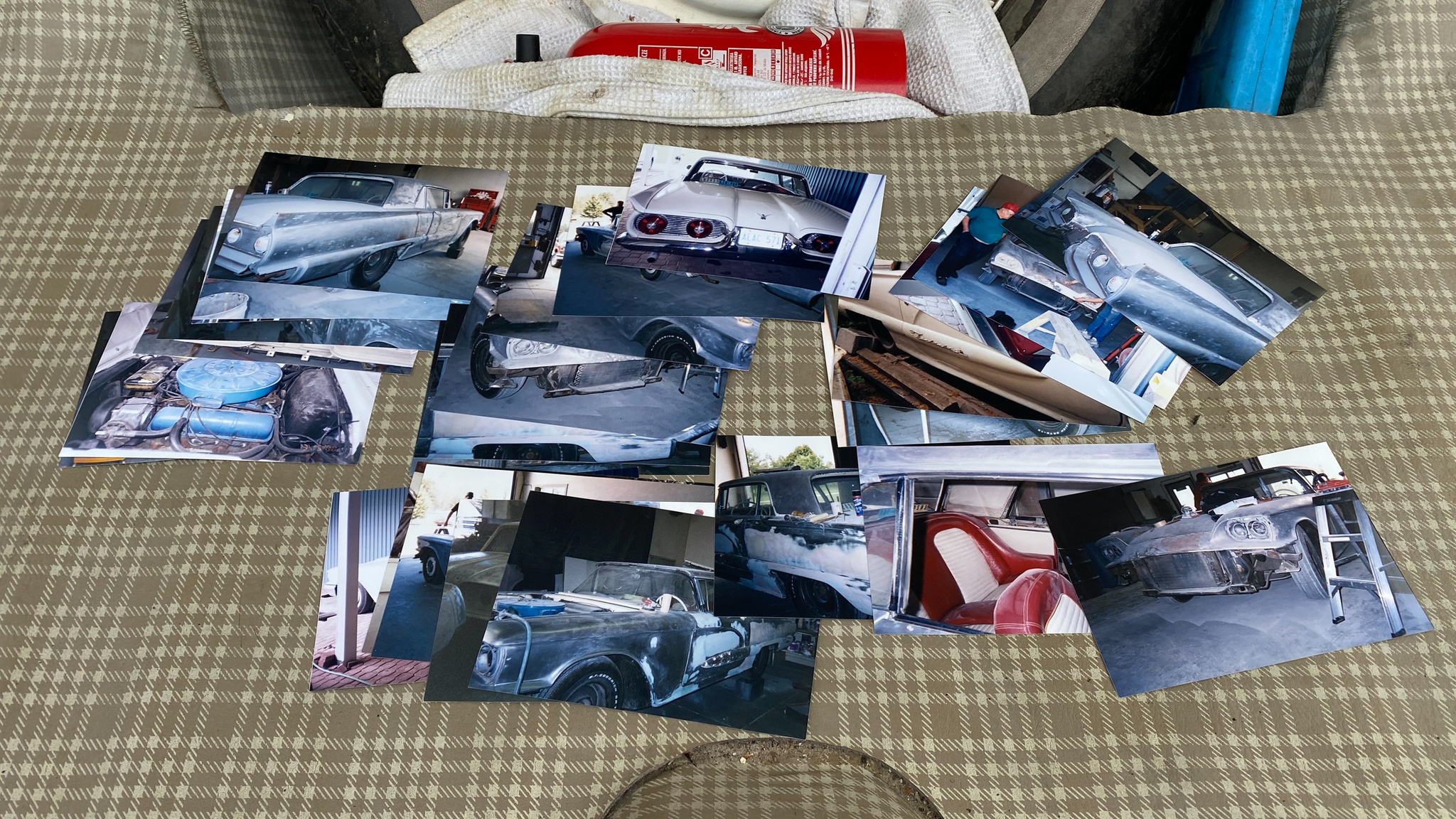 Dokumentation för 1959 Ford Thunderbird hardtop