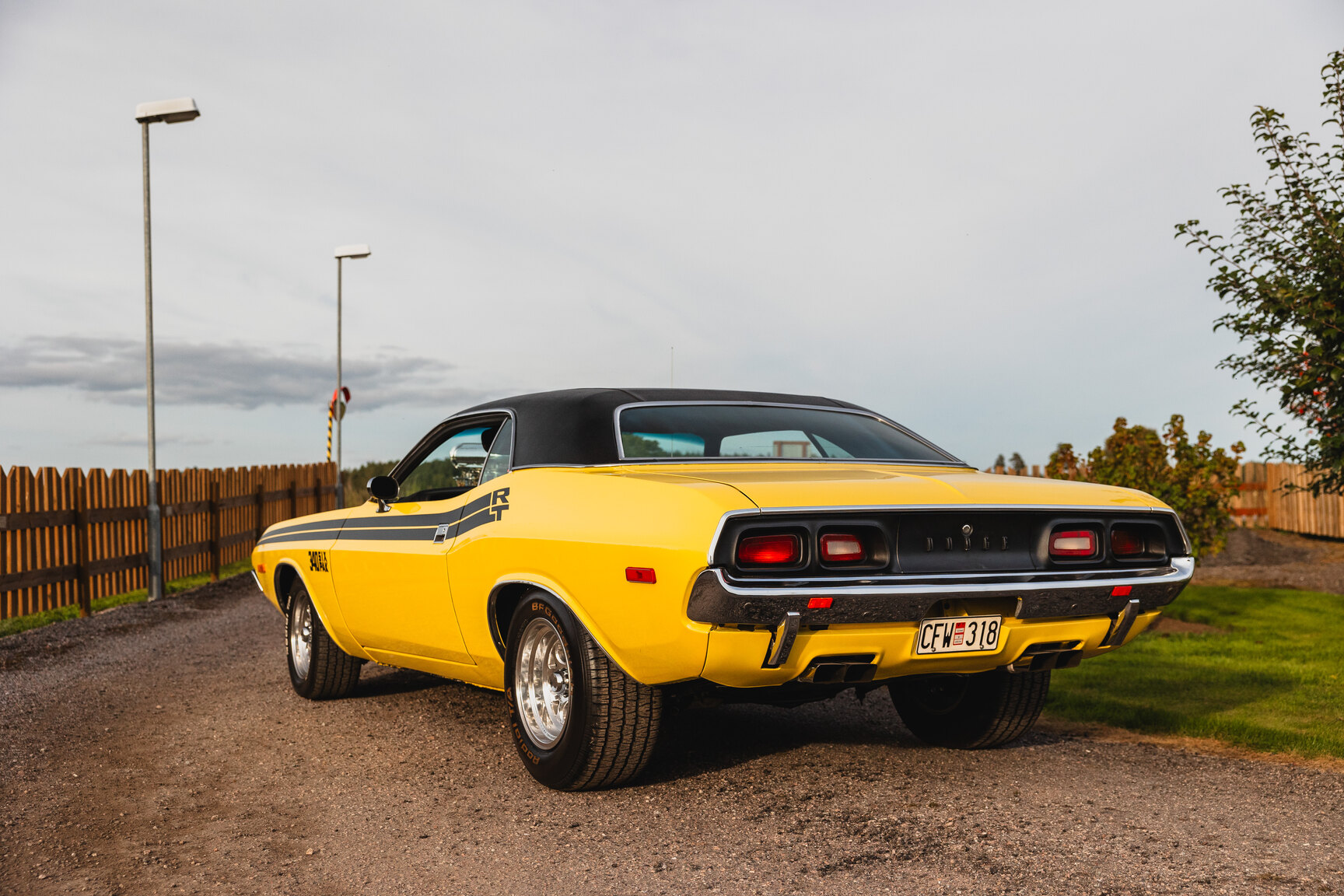 Exteriörbild på 1972 Dodge Challenger