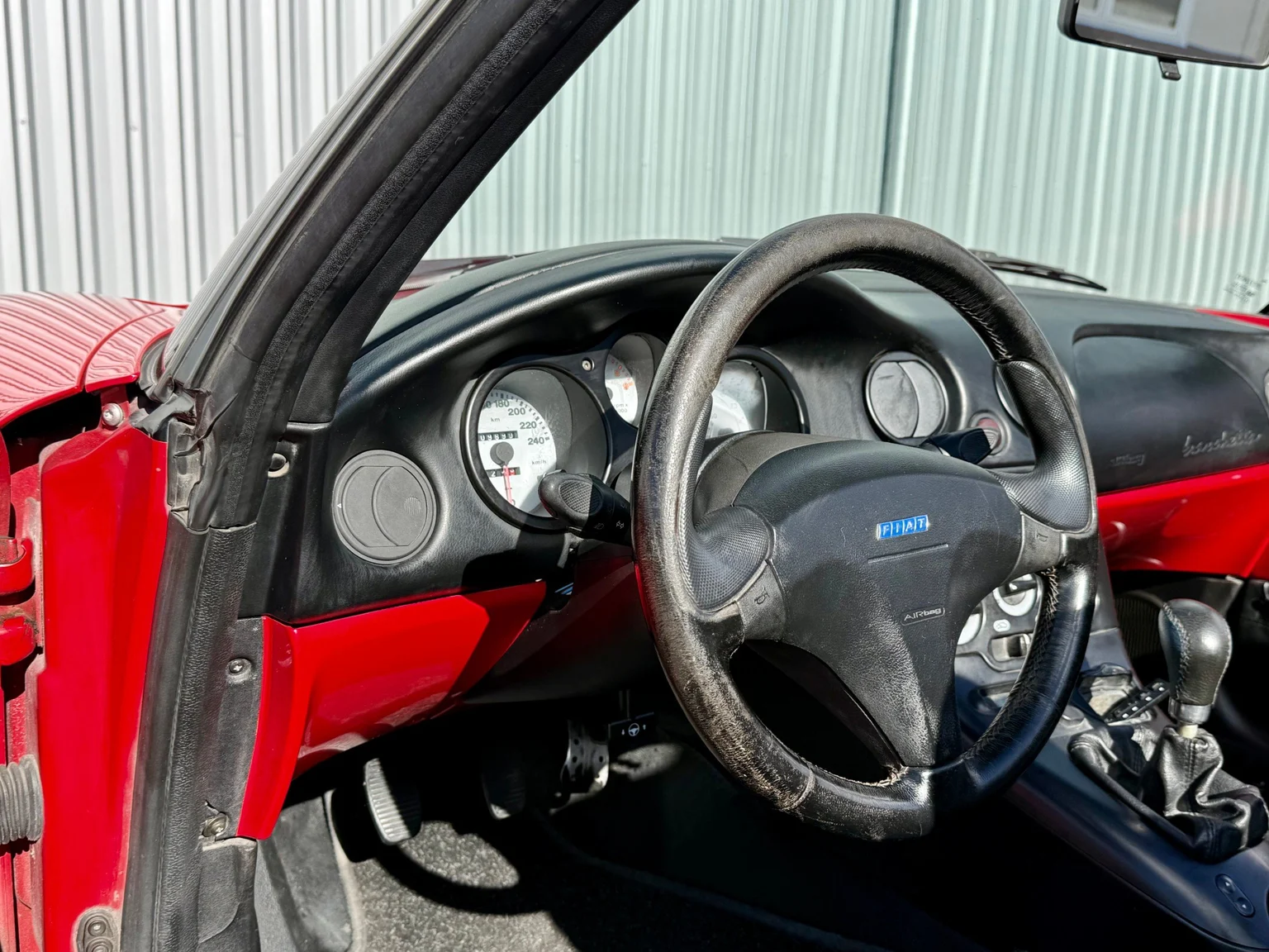 Interiörbild 1999 Fiat Barchetta cab. (9)