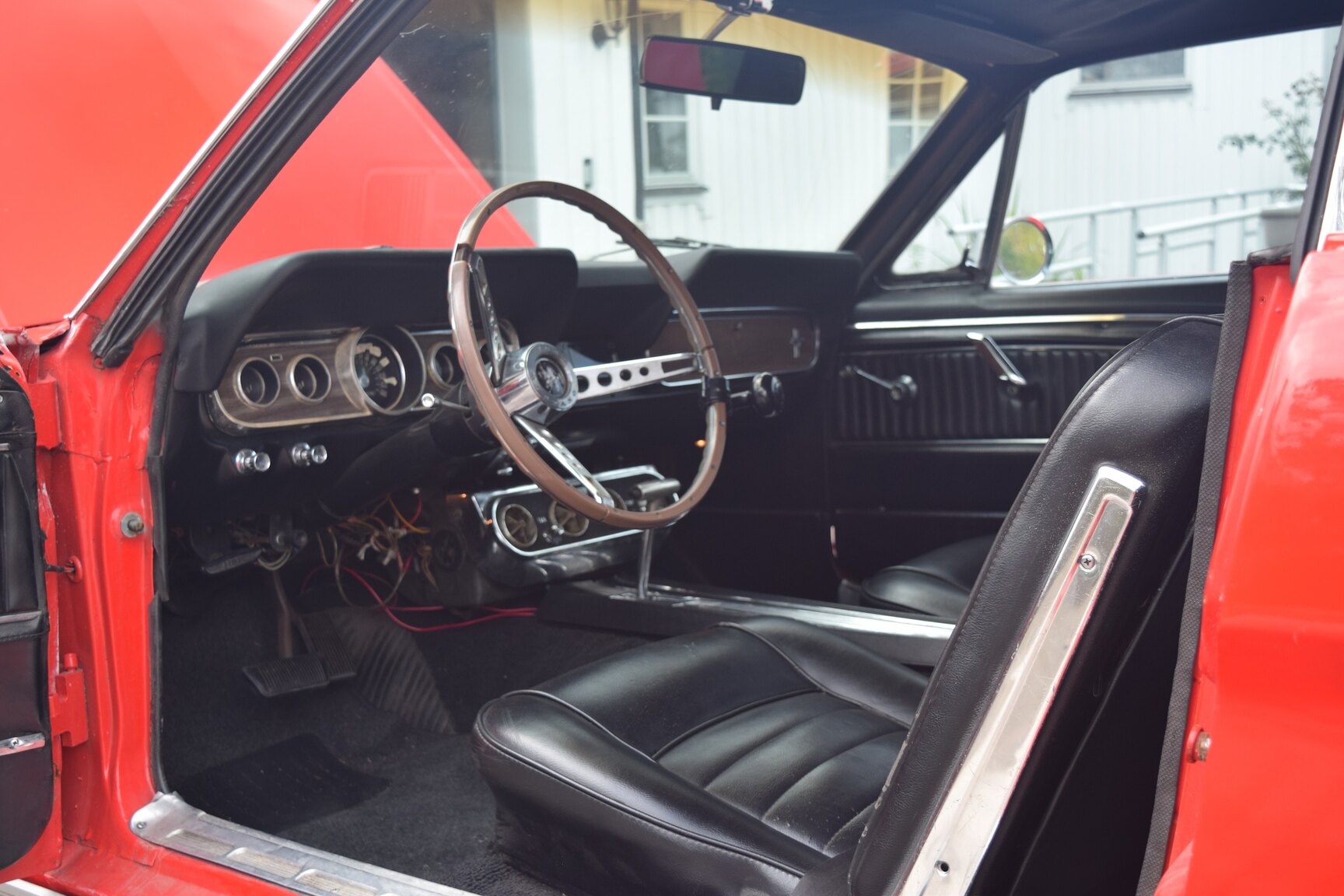 Interiörbild 1965 Ford Mustang 