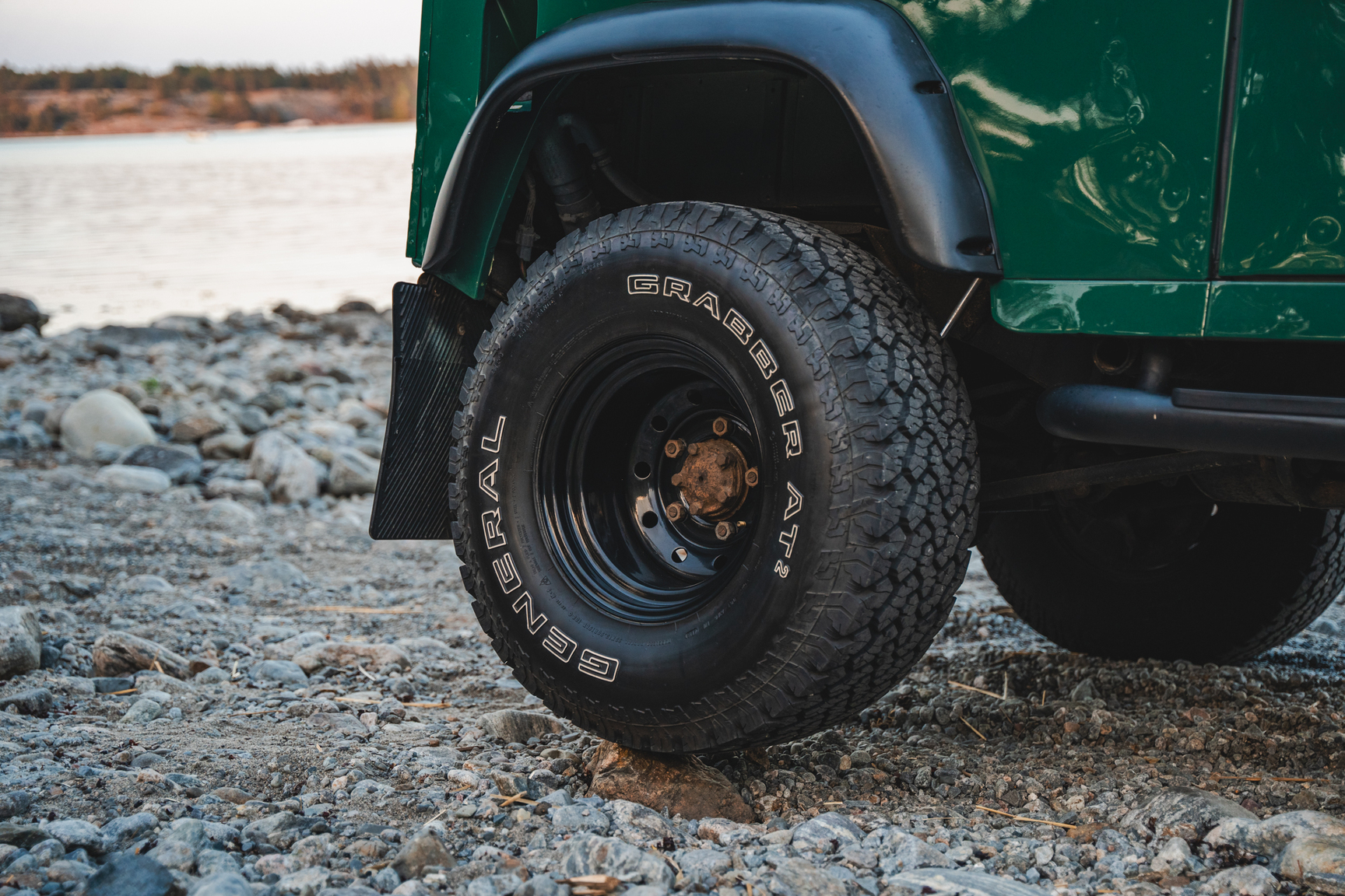 Exteriörbild på 2003 Land Rover Defender TD5 90 Pickup (43)