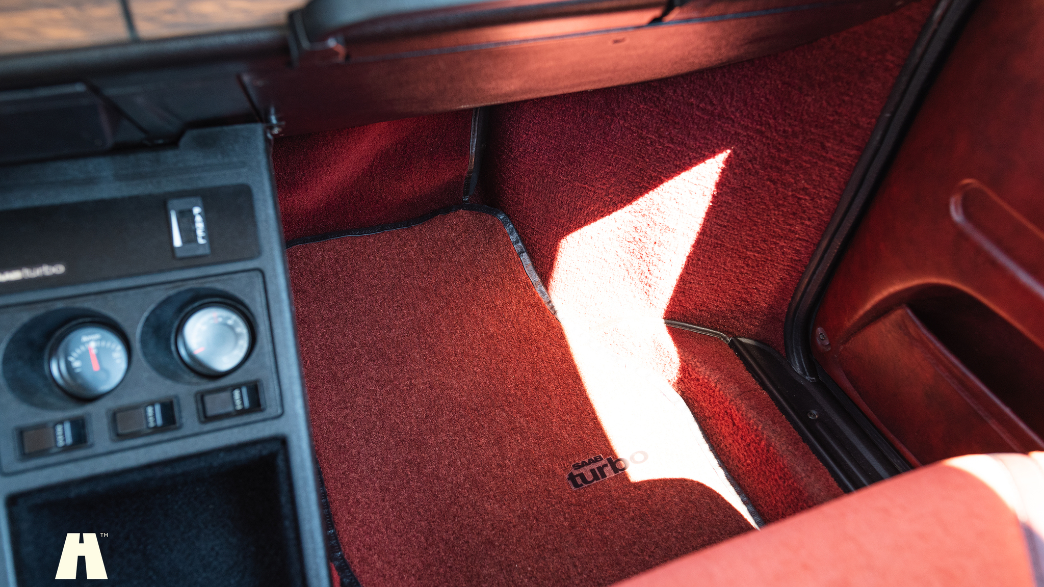 Interiörbild 1980 Saab 99 Turbo unikum