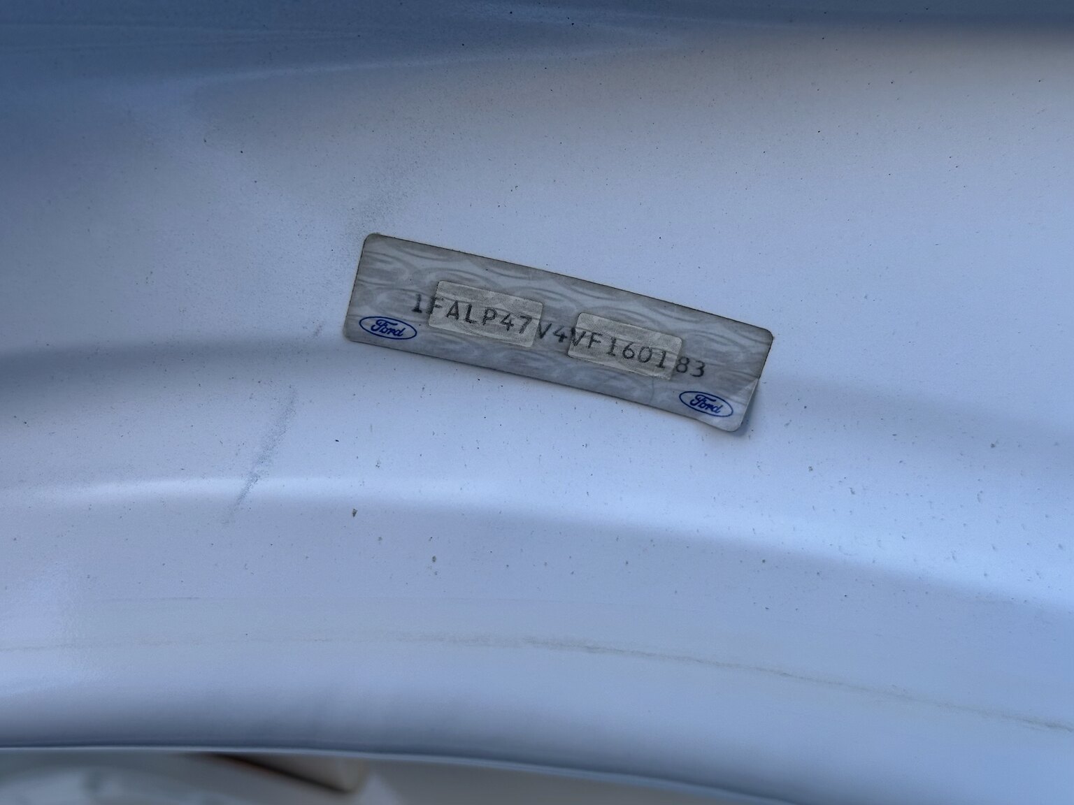 Interior image of 1997 Ford Mustang Saleen S-281 Cobra