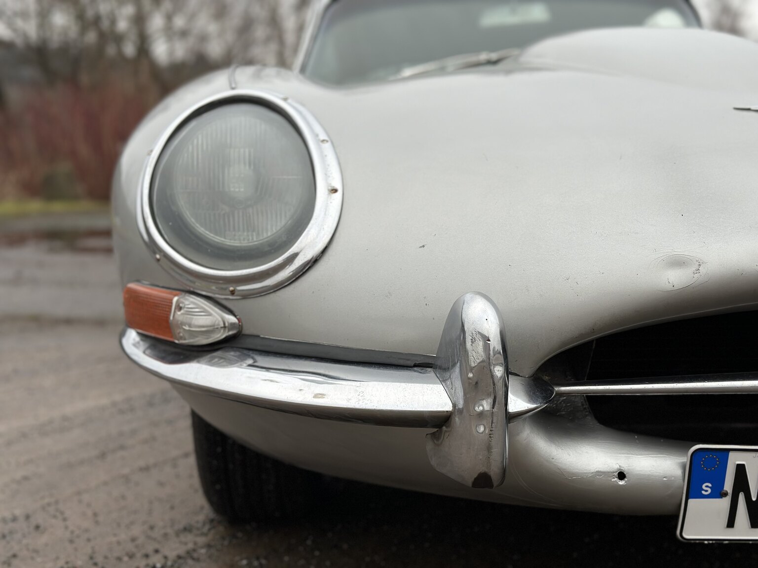 Exteriörbild på 1962 Jaguar E-Type 3.8 Series I