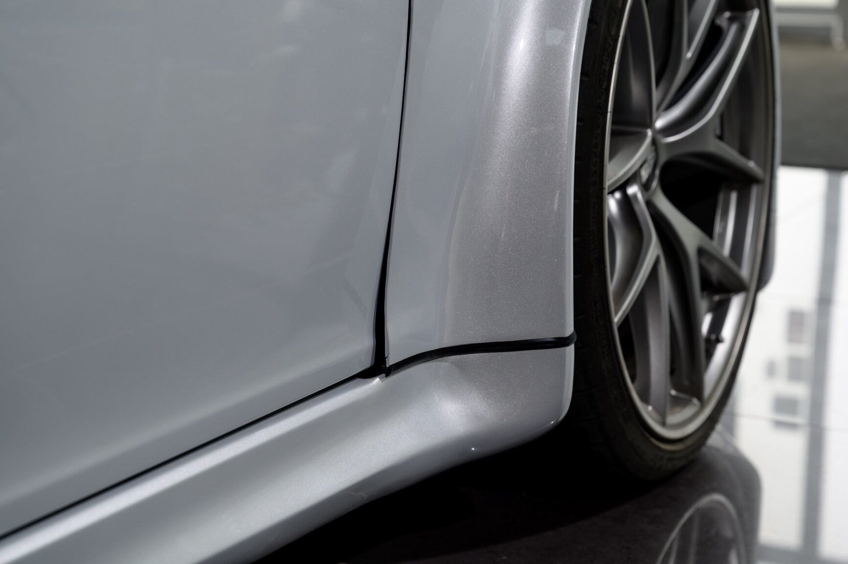 Exterior image of 2008 SAAB 9-3 Aero SportSedan Silver Beast SFRO