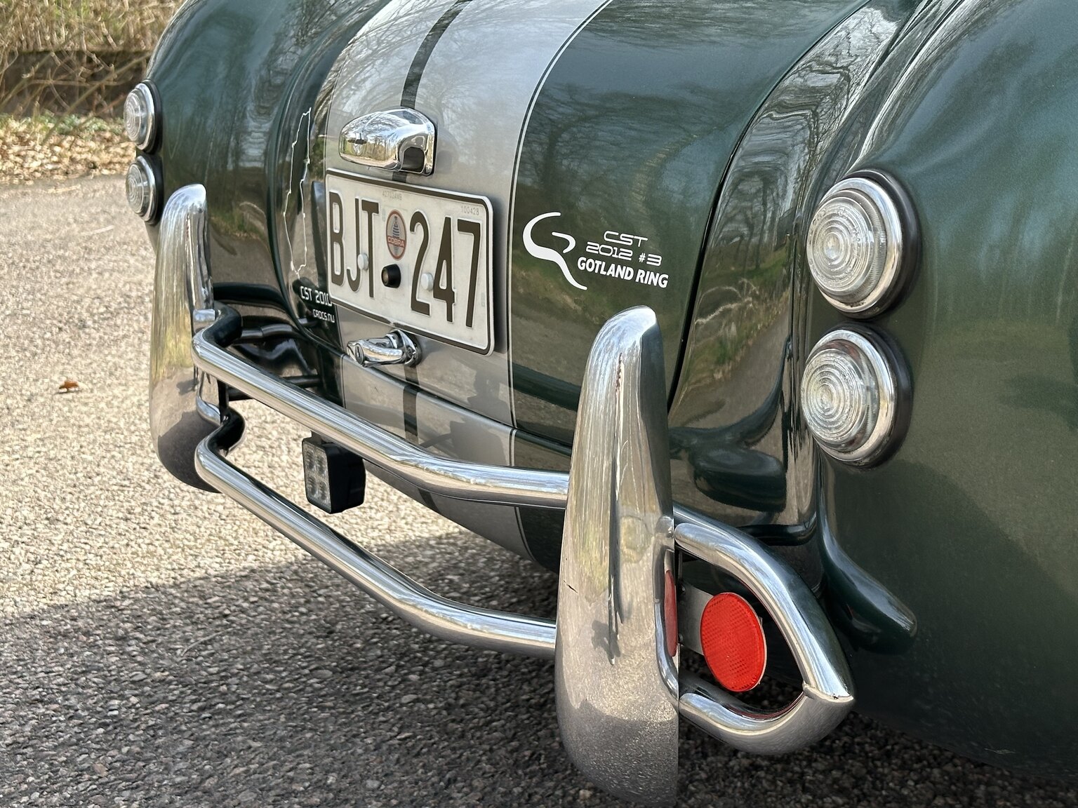 Exteriörbild på 2008 AC Cobra replica