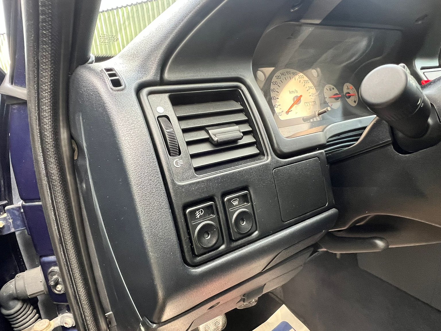 Interiörbild 1993 Ford Escort RS Cosworth "Big Turbo"