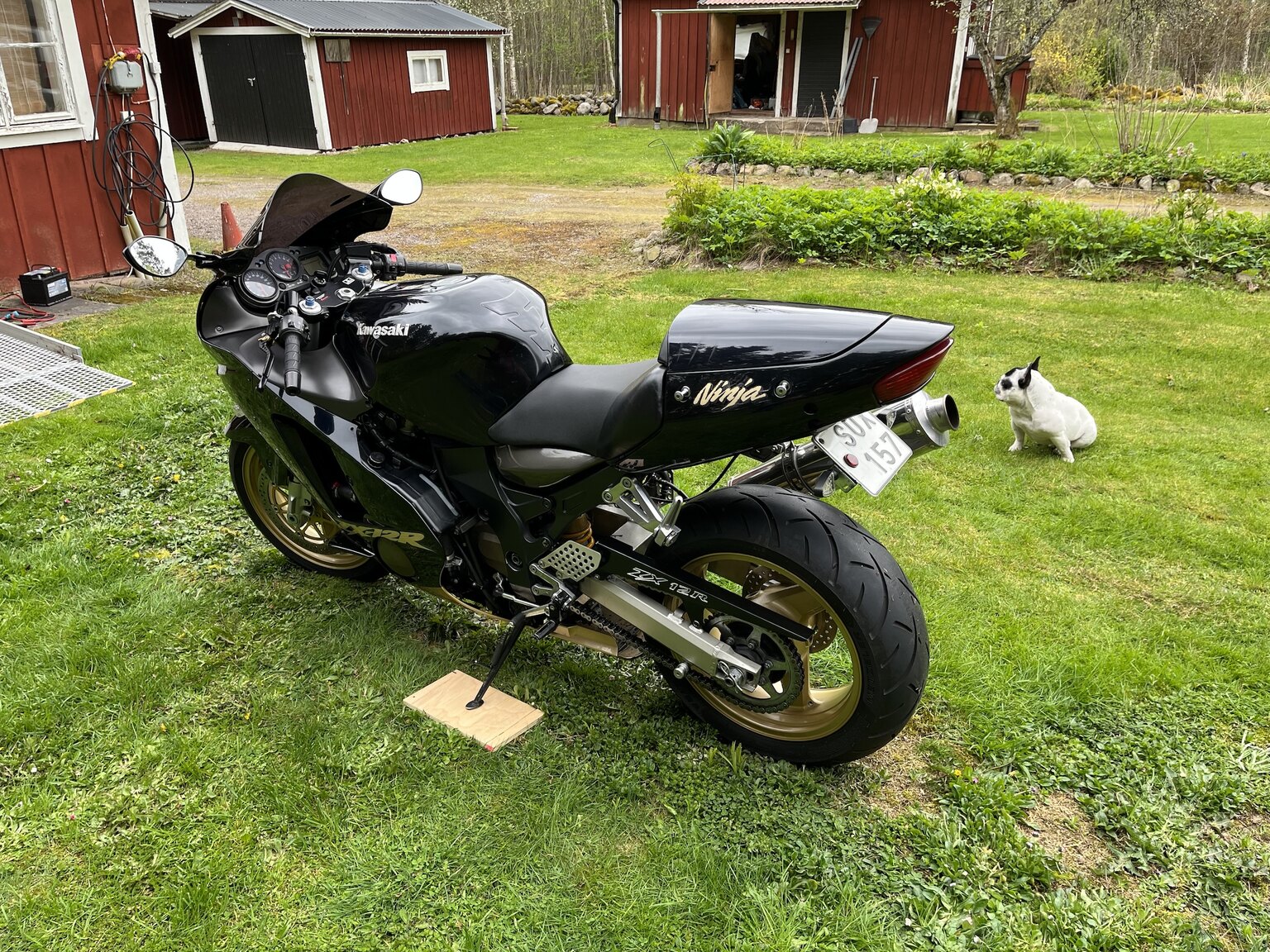 Exteriörbild på 2002 Kawasaki Ninja ZX-12R