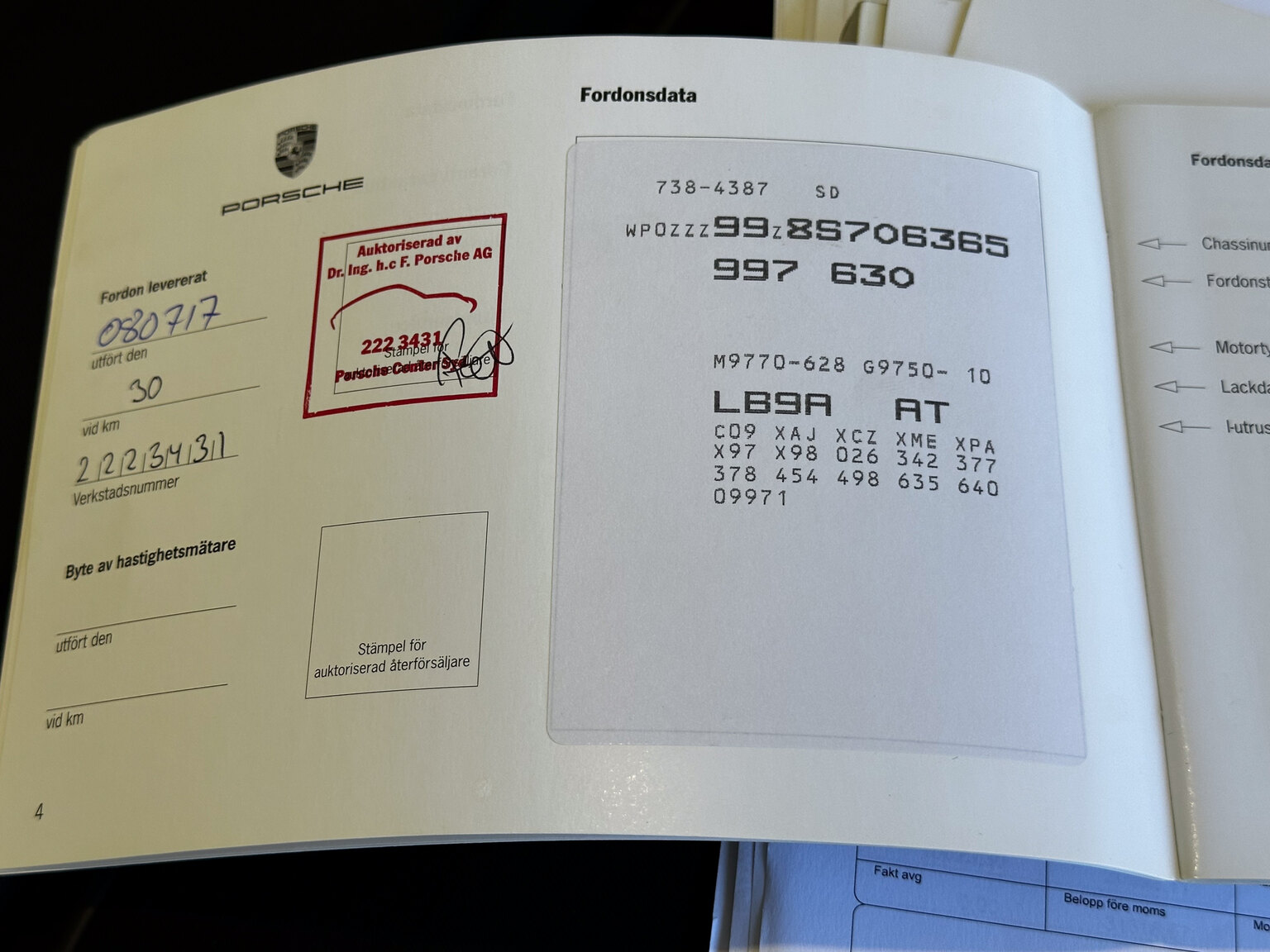 Dokumentation för 2008 Porsche 911 Turbo Cabriolet (5)