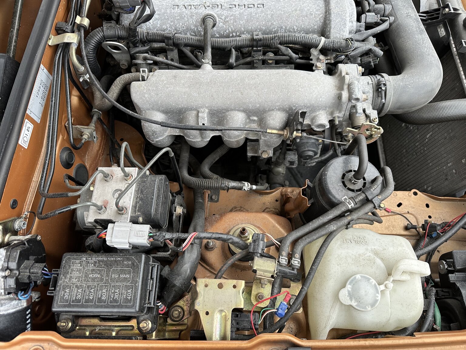 1998 Mazda Miata MX-5 NB, Mekanik