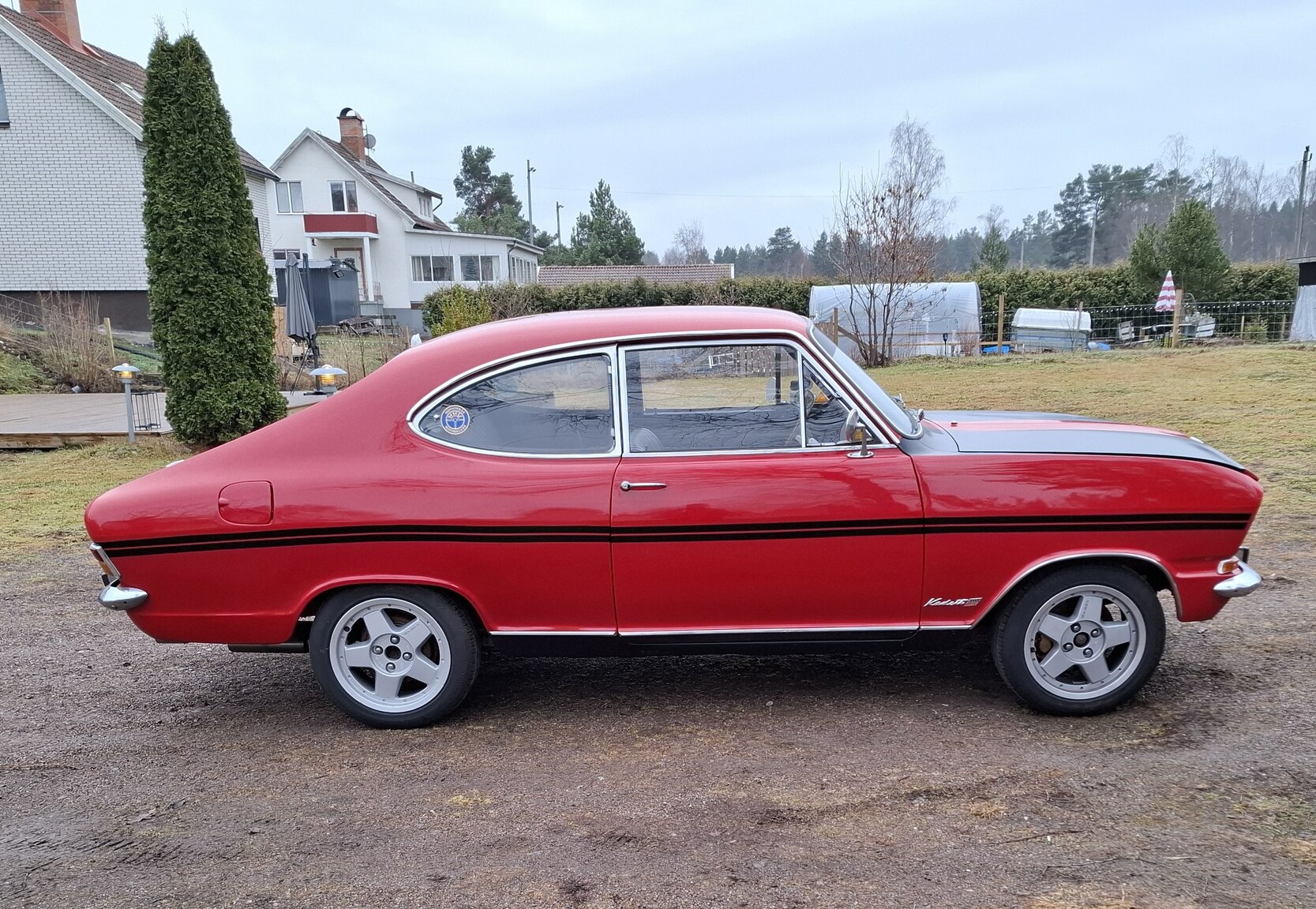 Exterior image of 1969 Opel Kadett B rallye