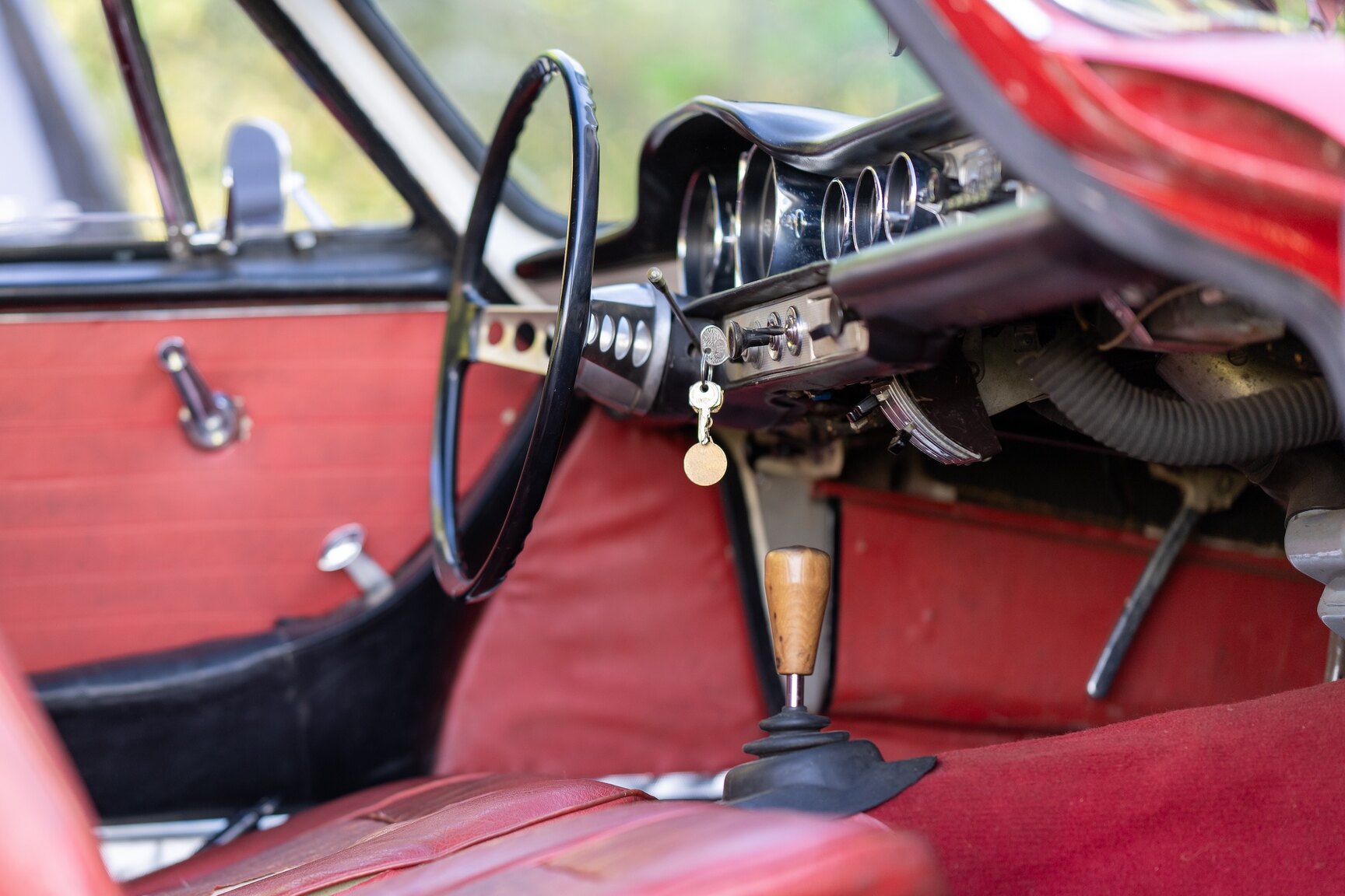 Interiörbild 1961 Volvo P1800