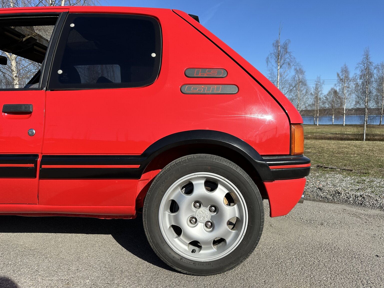 Exterior image of 1989 Peugeot 205 GTI