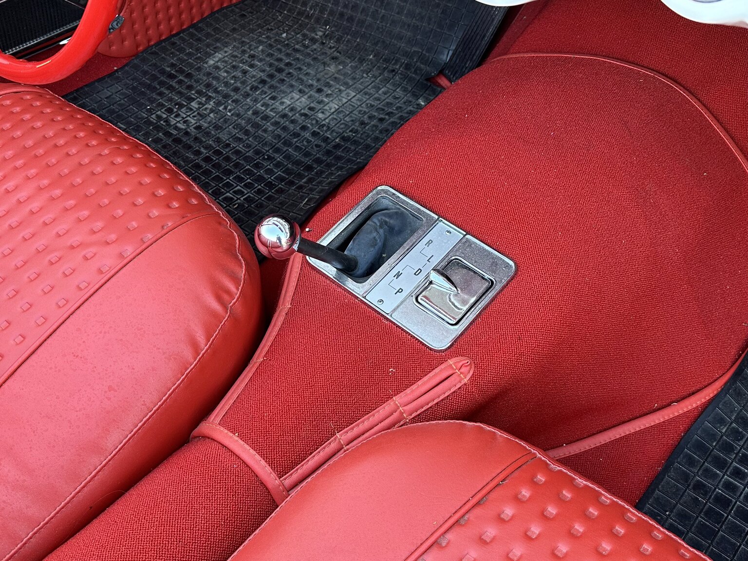 Interiörbild 1956 Chevrolet Corvette 