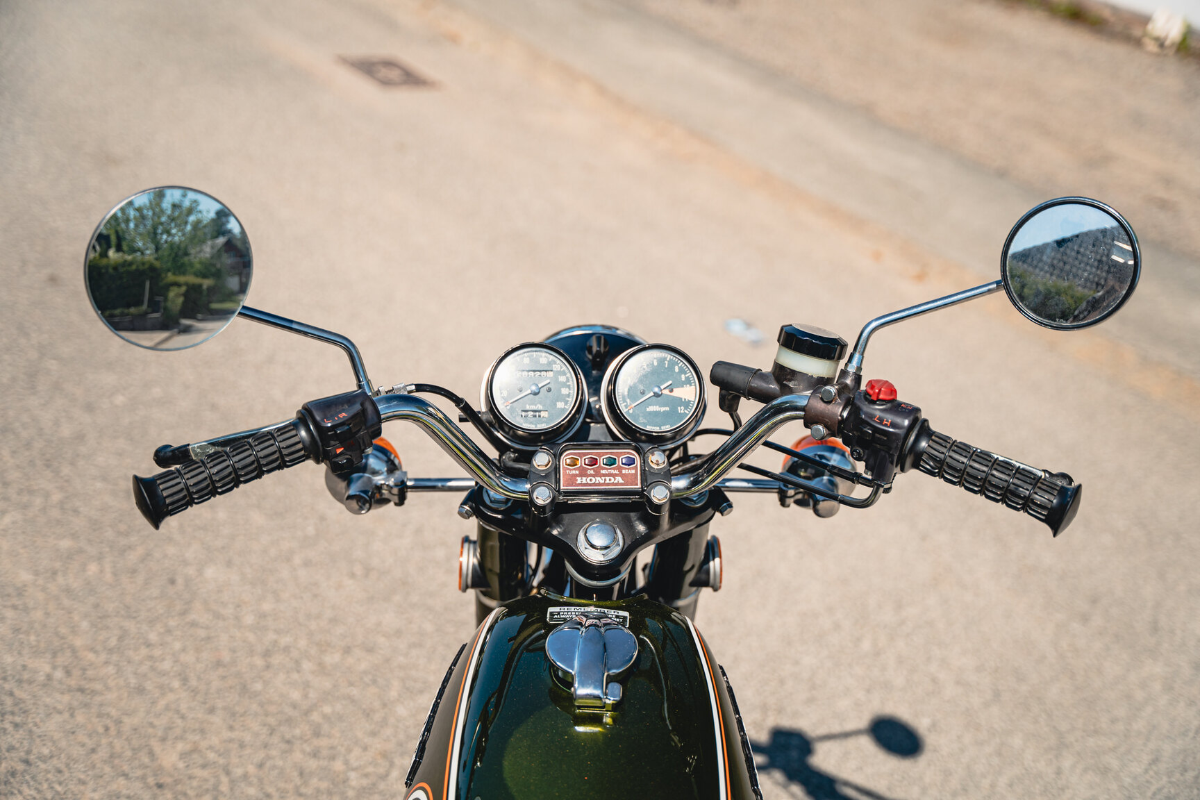 Exteriörbild på 1973 Honda CB 350 Four