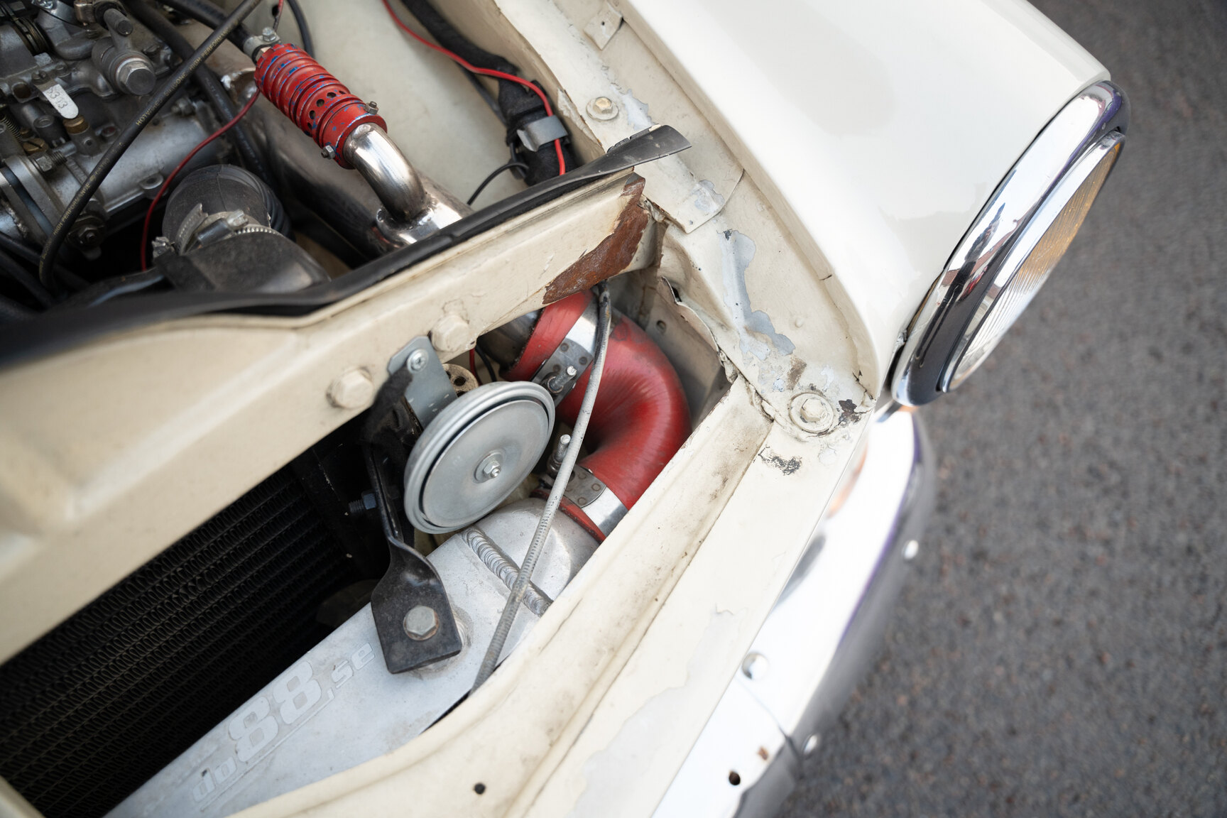 1968 Volvo Amazon Turbo - Ett sista race, Mekanik
