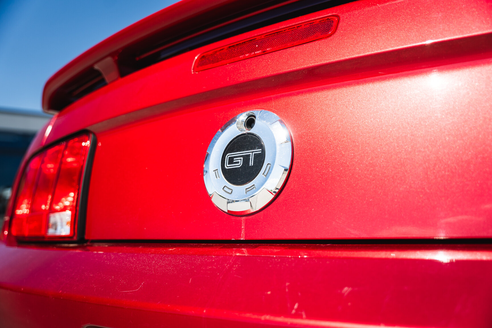 Exteriörbild på 2005 Ford Mustang GT Cabriolet