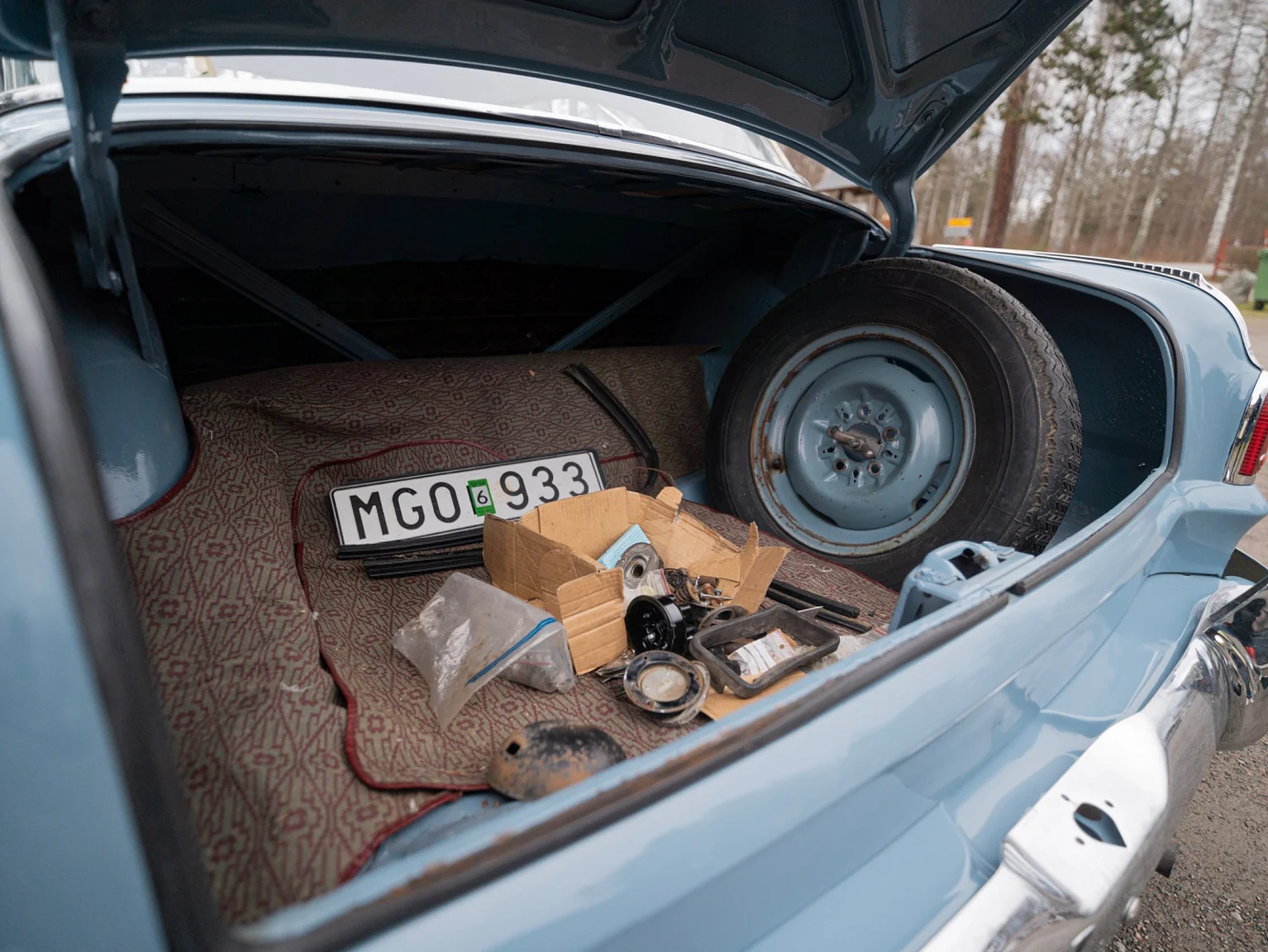 Interiörbild 1953 Plymouth Belvedere 2 door HT Coupe (38)