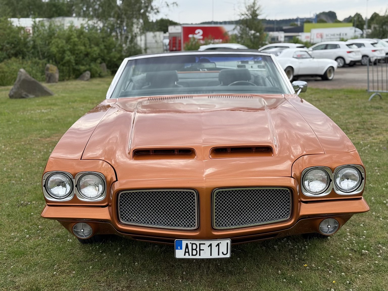Exteriörbild på 1971 Pontiac GTO 455 HO Convertible 