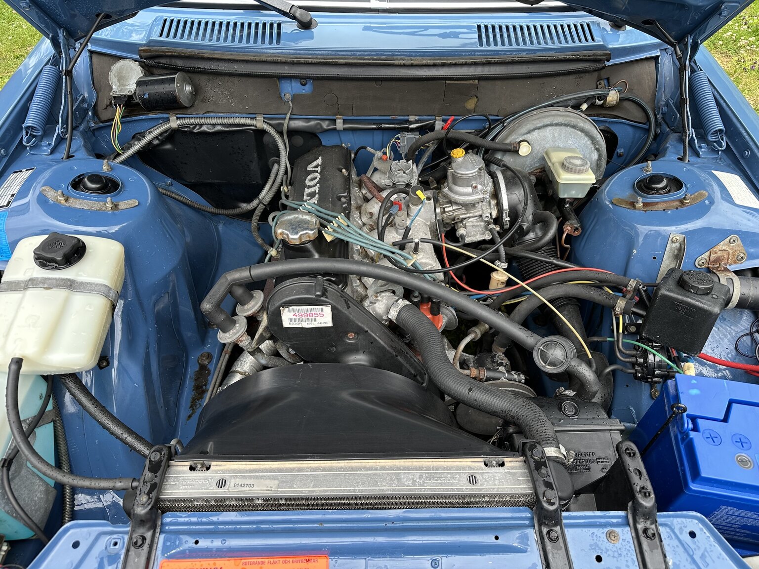 1986 Volvo 244, Mekanik