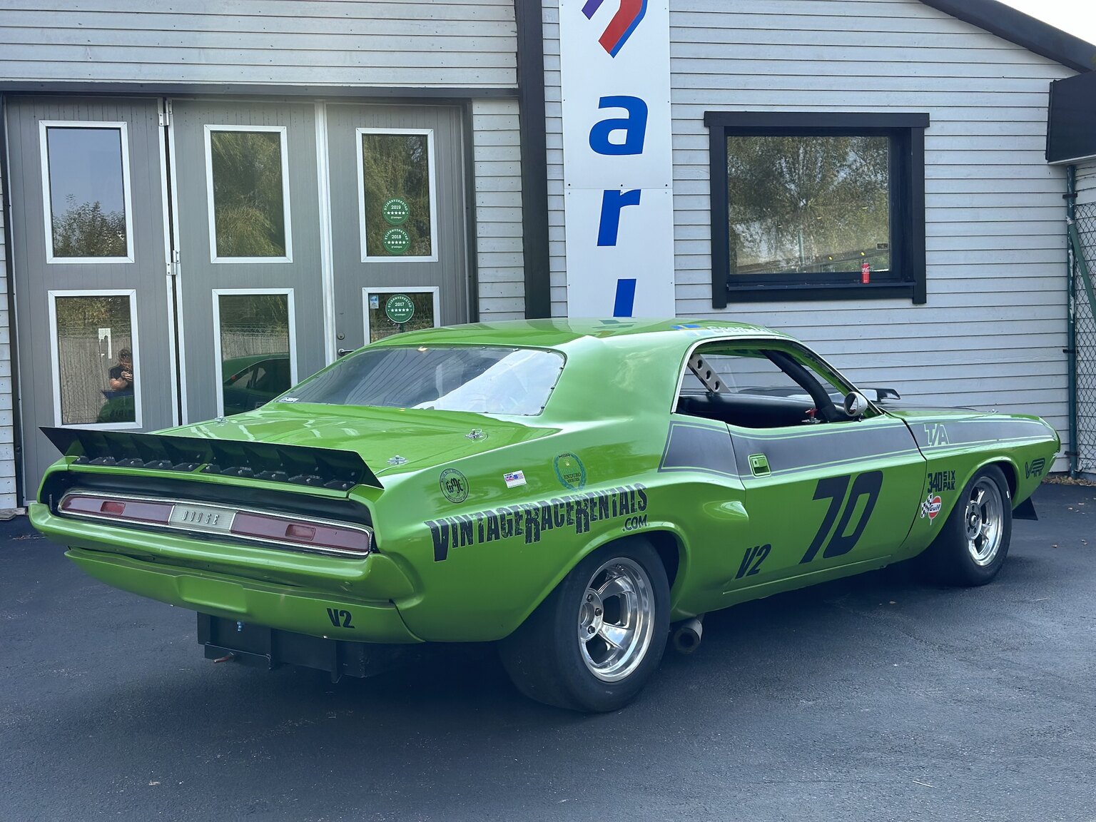 Exteriörbild på 1970 Dodge Challenger Race Car