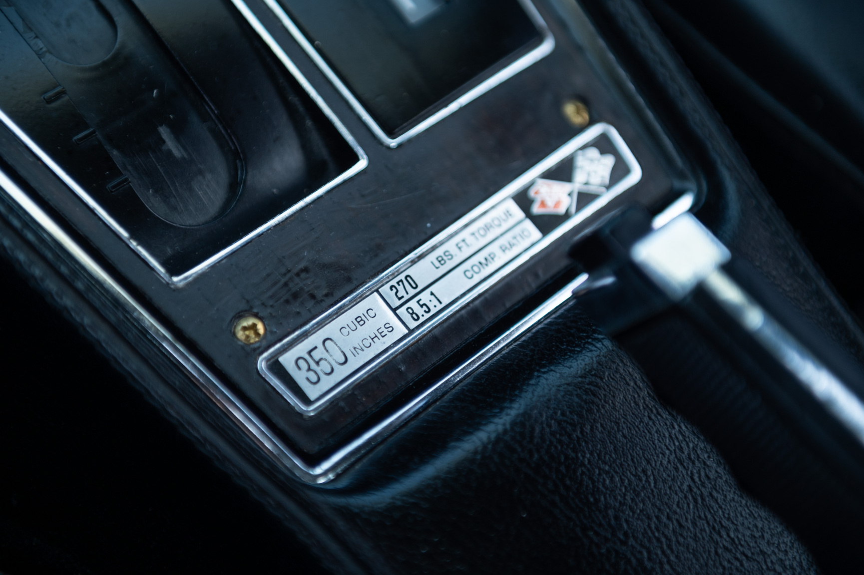 Interiörbild 1973 Corvette C3 Stingray (36)