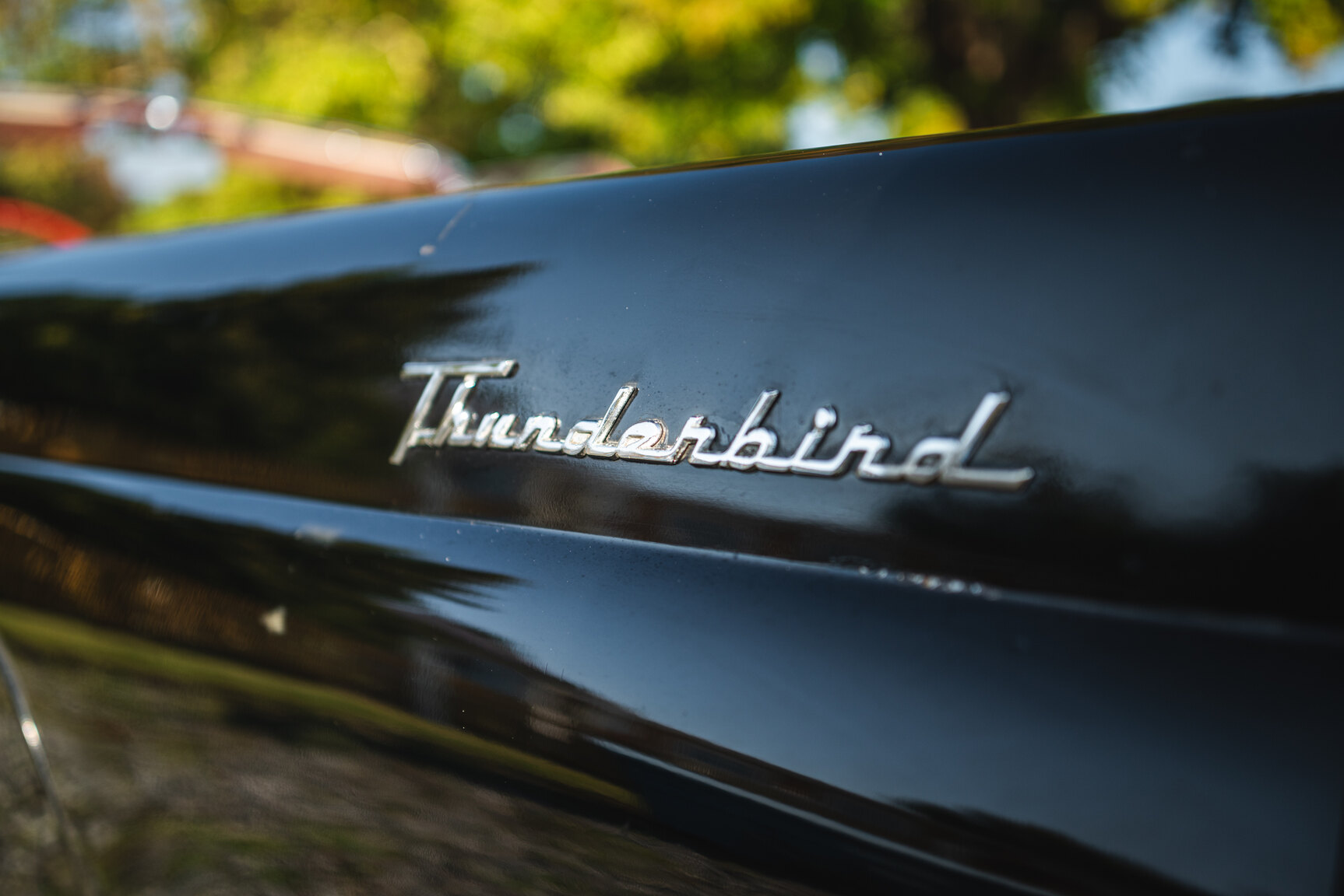Exteriörbild på 1956 Ford Thunderbird