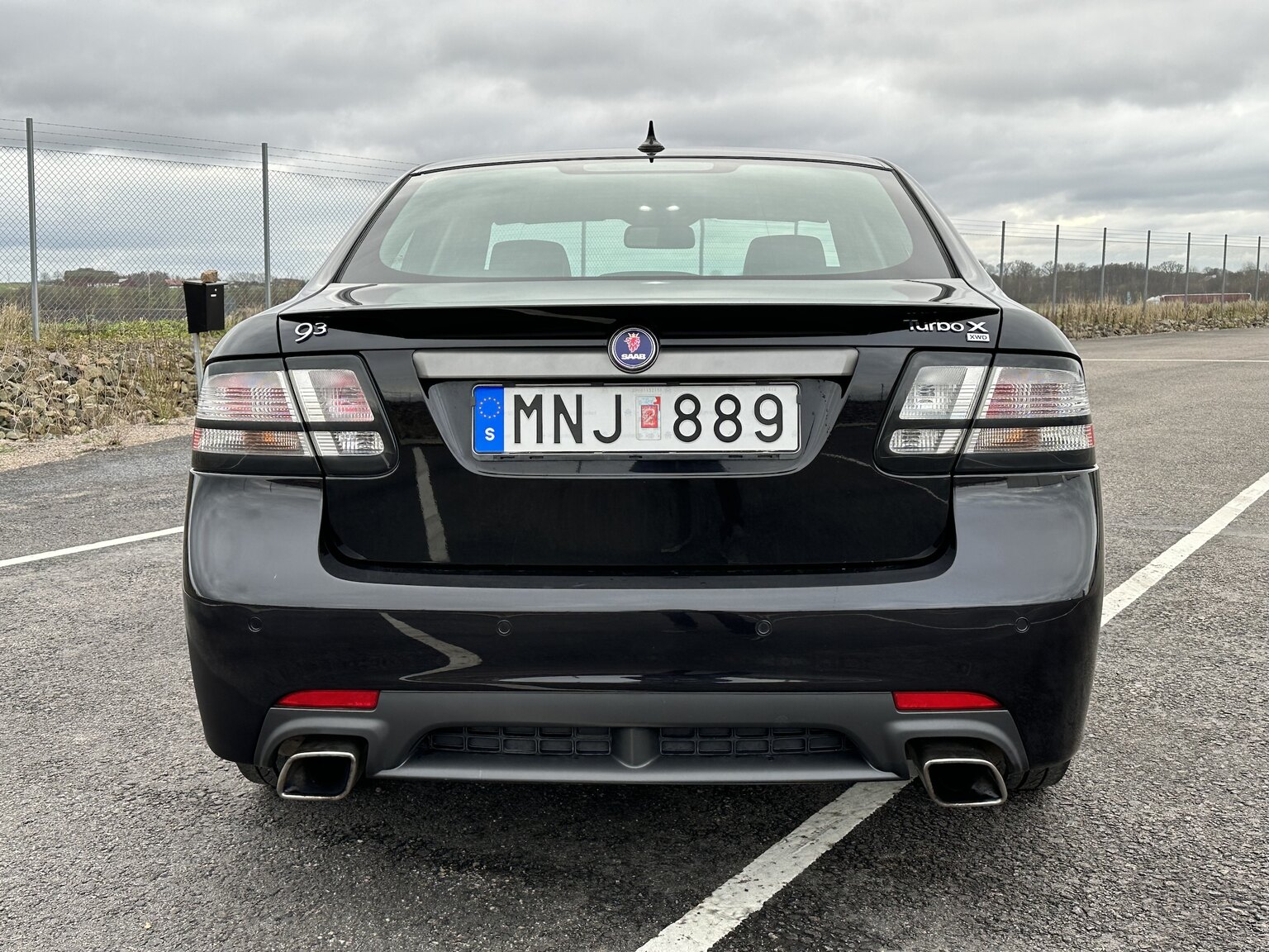 Exterior image of 2008 Saab 9-3 Turbo X