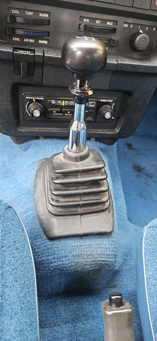 Interiörbild 1977 Volvo 242
