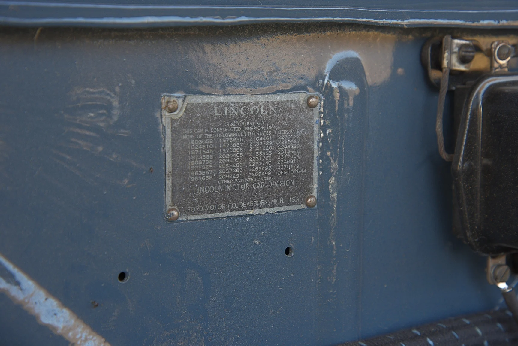 1947 Lincoln Continental CoupÉ / 1946 (7), Mekanik