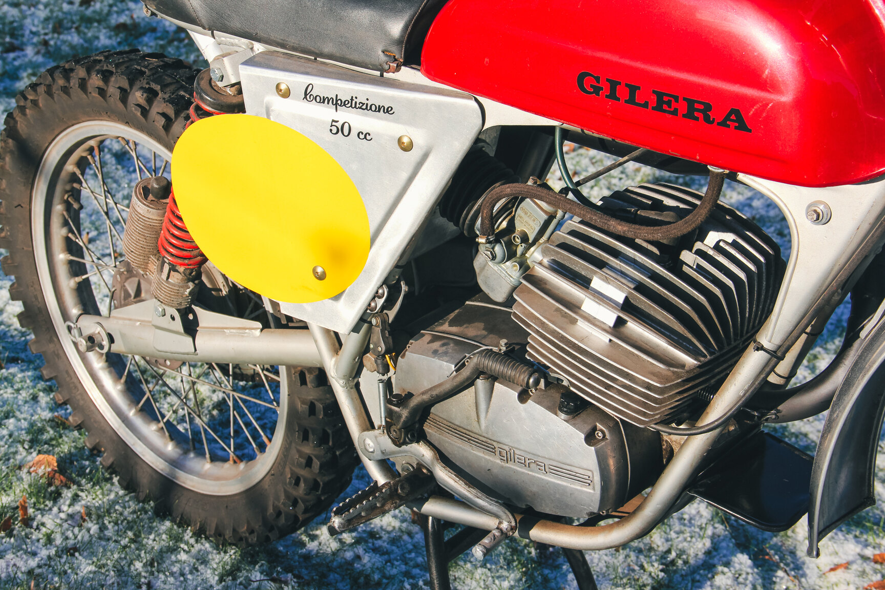 Exteriörbild på 1967 Gilera 50cc Competizione (14)