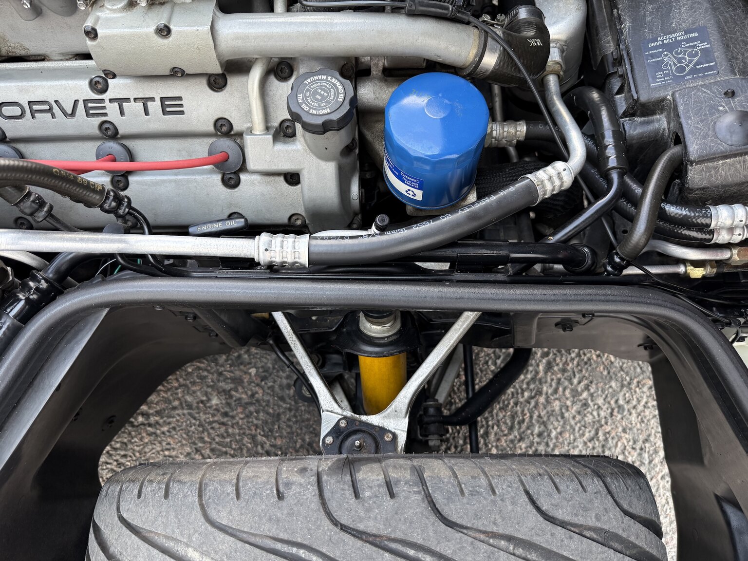 Image of 1990 Chevrolet Corvette ZR-1 Targa mechanics