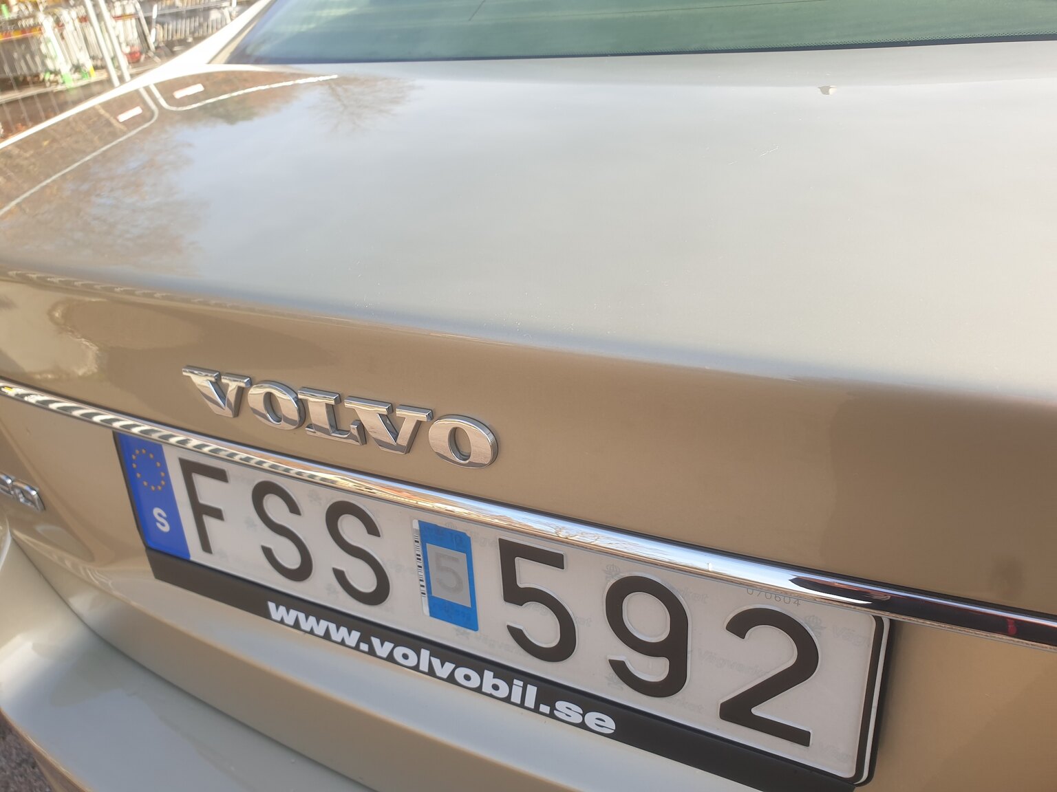 Exteriörbild på 2008 Volvo S80 2.5T