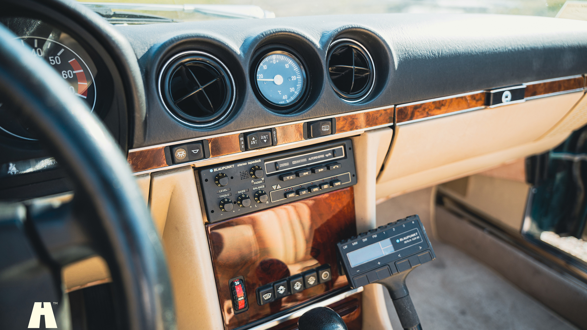 Interiörbild 1985 Mercedes-Benz 380 SL