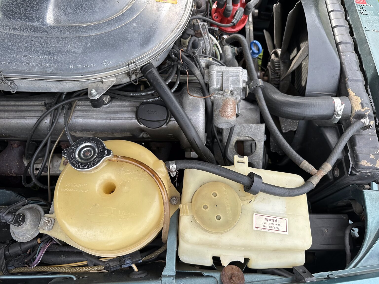1985 Mercedes-Benz 380 SL, Mekanik