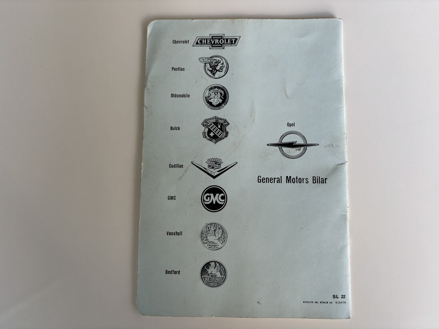 Documentation for 1965 Opel Record Deluxe