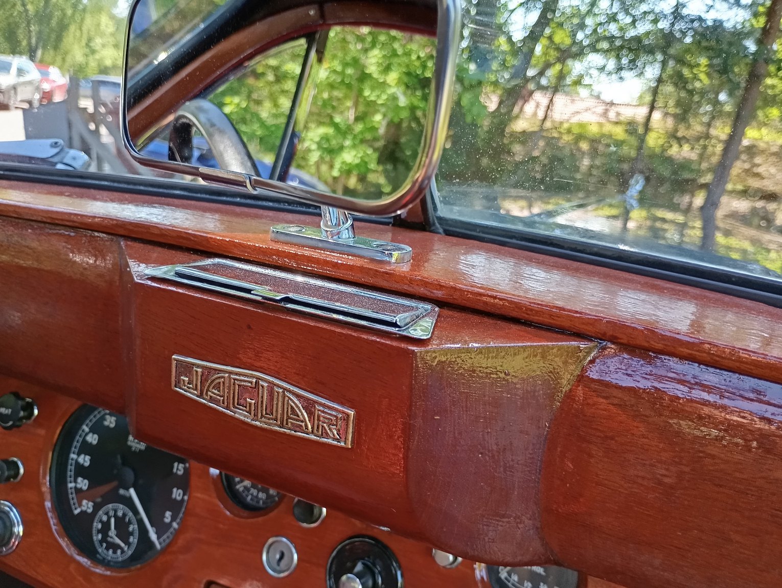 Interior image of 1954 Jaguar Mark VII