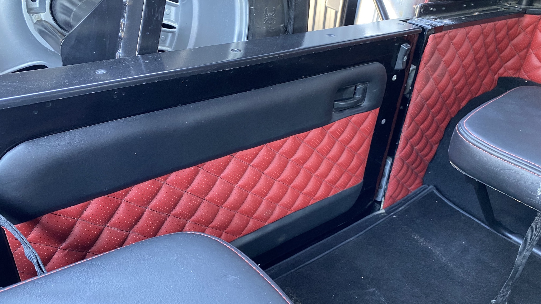 Interiörbild 1996 Mercedes G230 STEYR-PUCH Automat