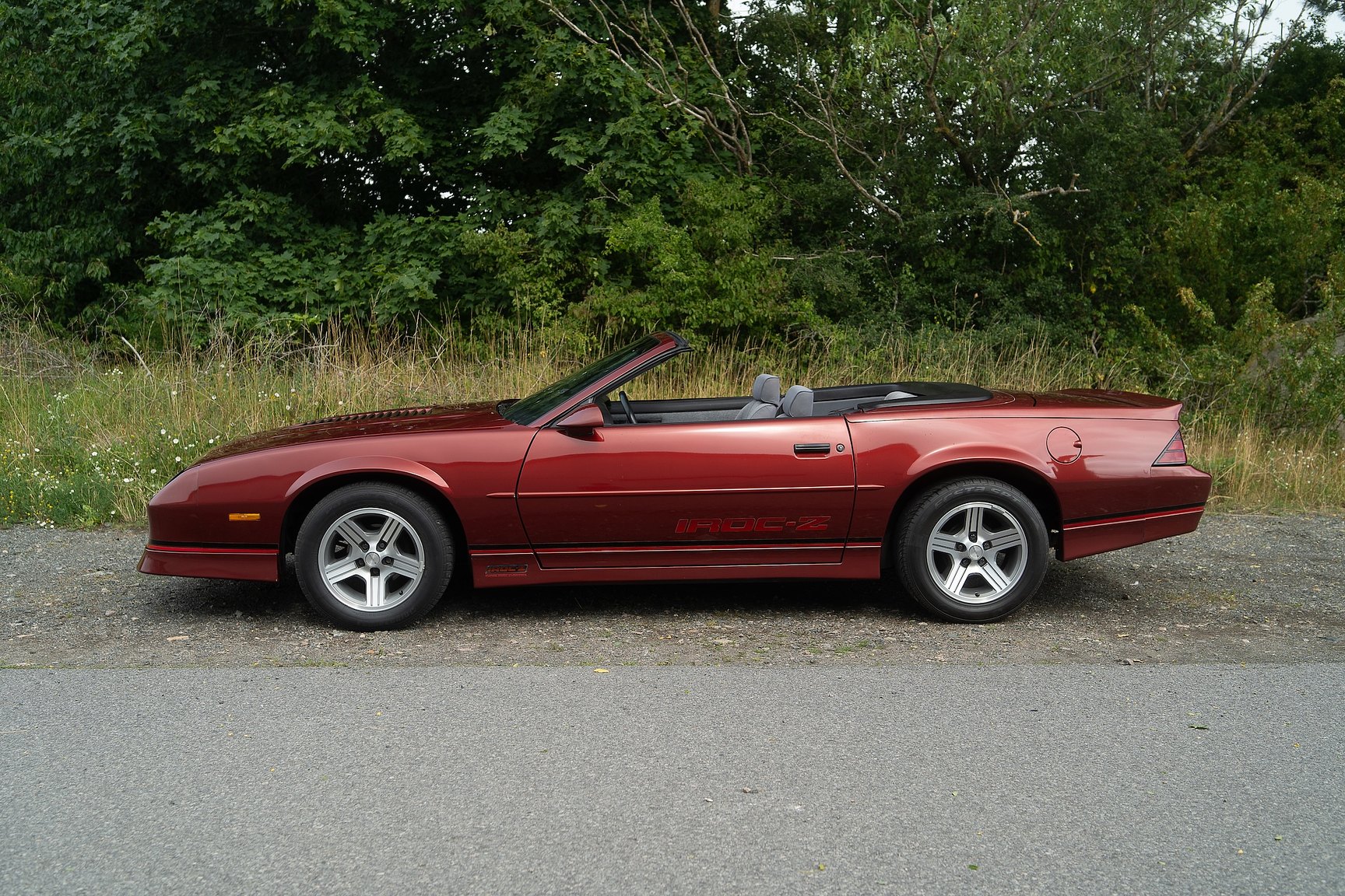 Exterior image of 1988 Chevrolet Camaro Z28 Iroc-Z Convertible