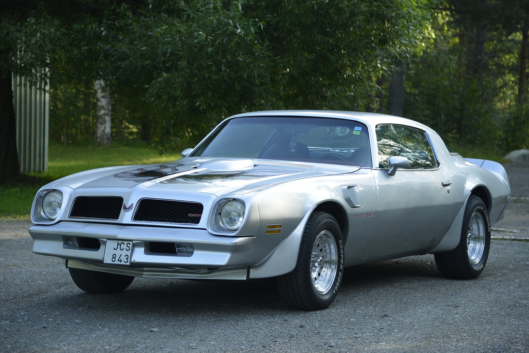 Exteriörbild på 1976 Pontiac Firebird Trans Am