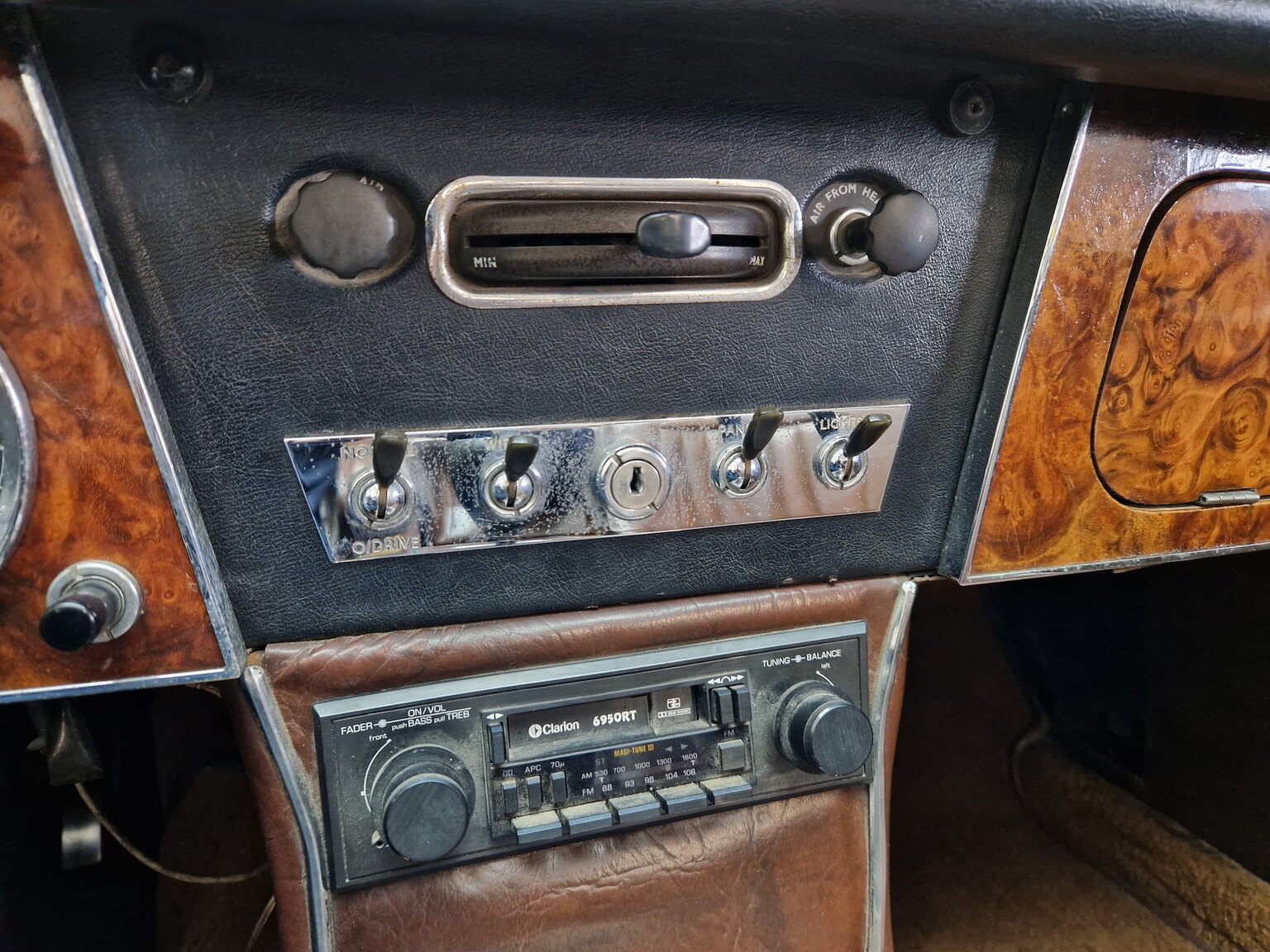 Interior image of Austin Healey