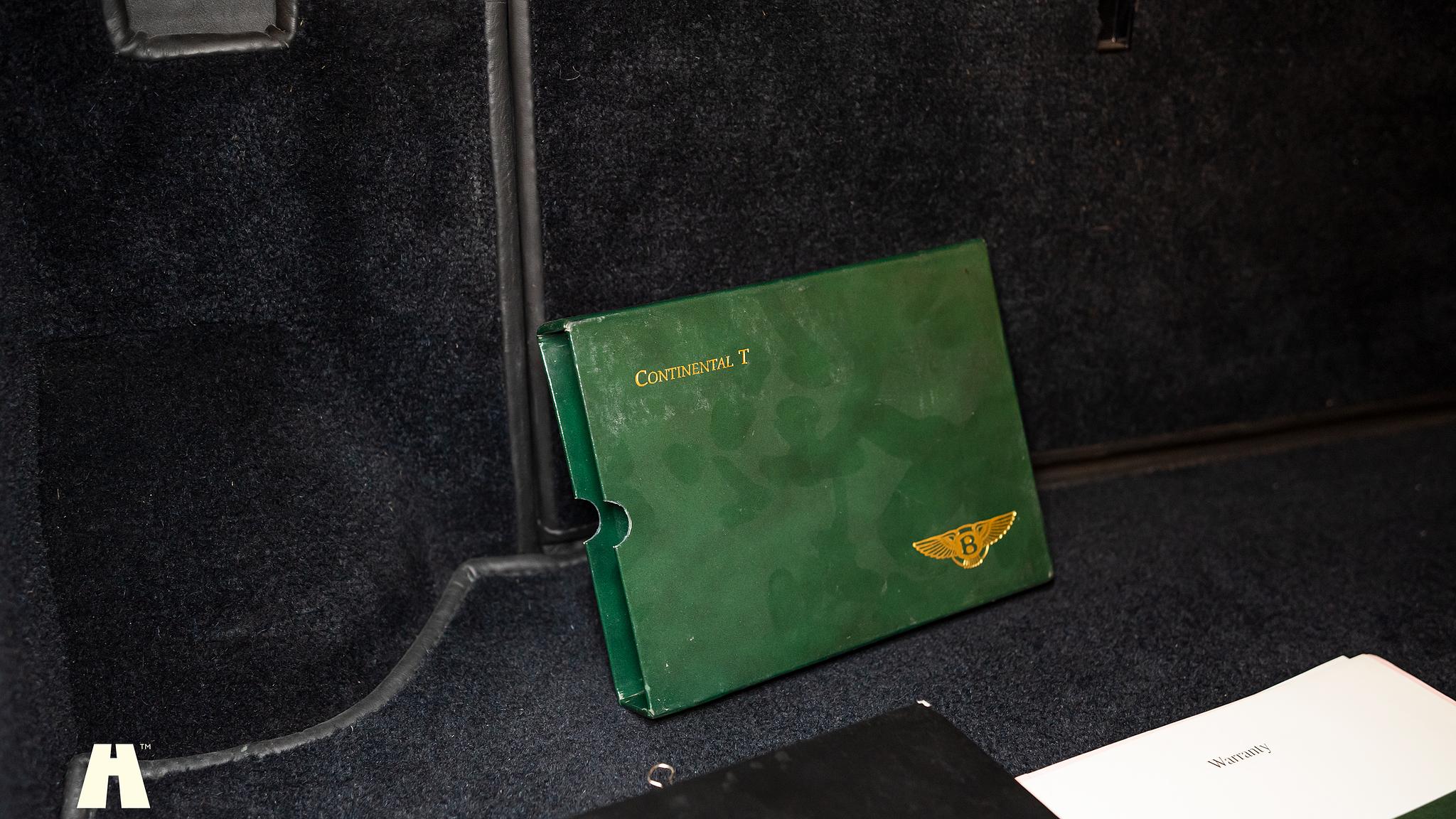 Dokumentation för 1997 Bentley Continental T (2)