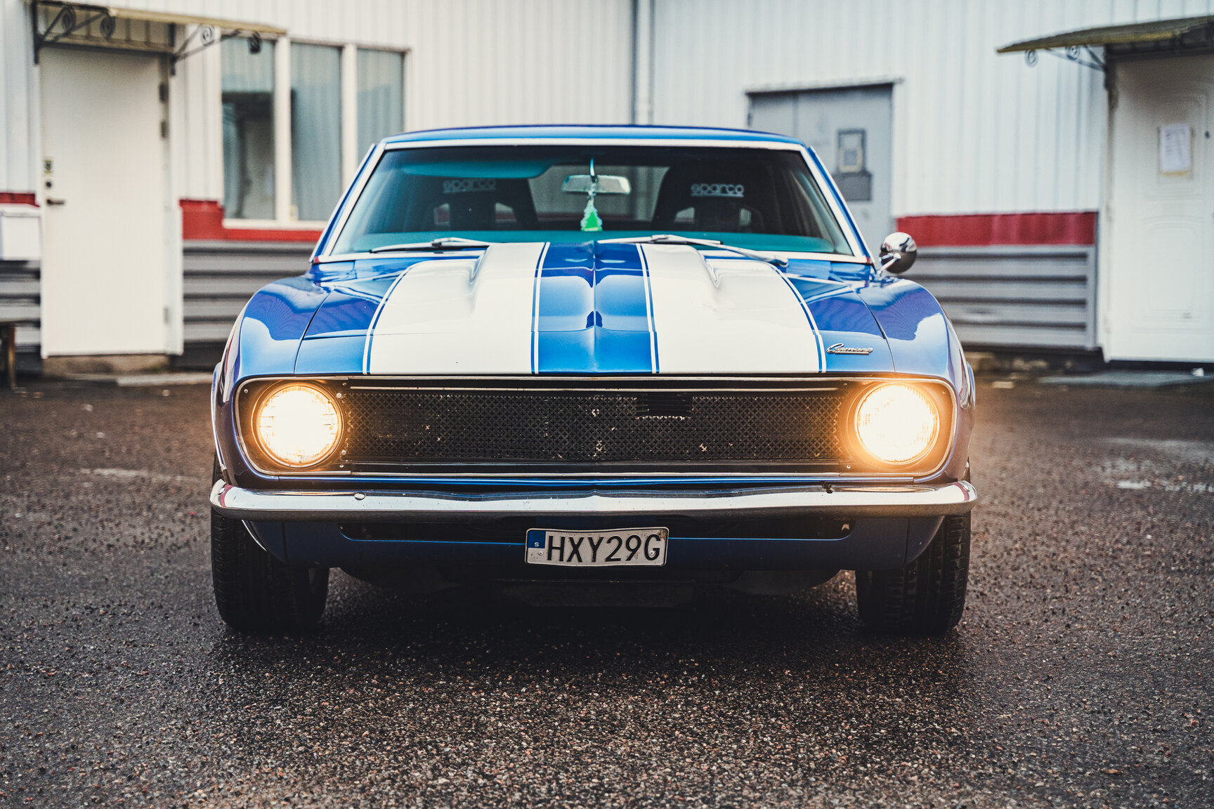 Exteriörbild på 1968 Chevrolet Camaro - Ett sista race